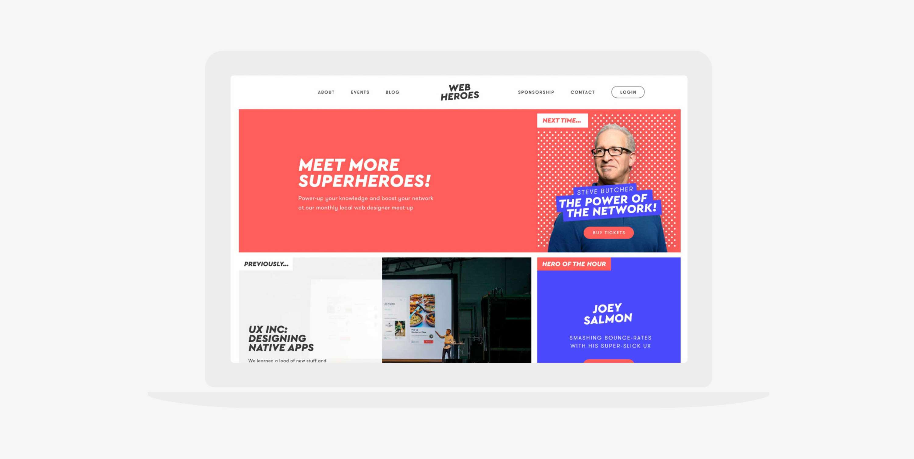 Web Heroes | Logo & Website Design by Neil Quinn