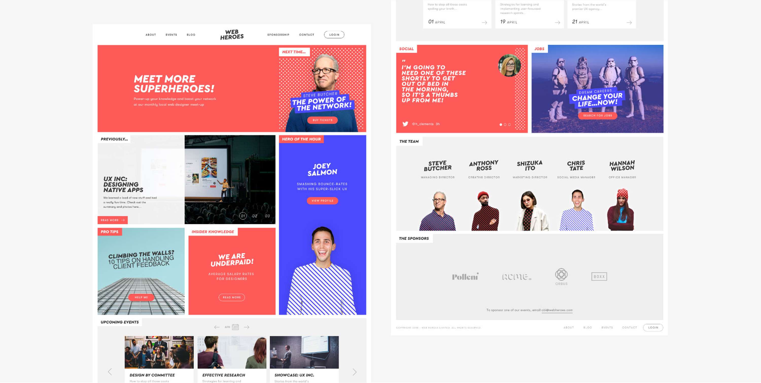 Web Heroes | Logo & Website Design by Neil Quinn