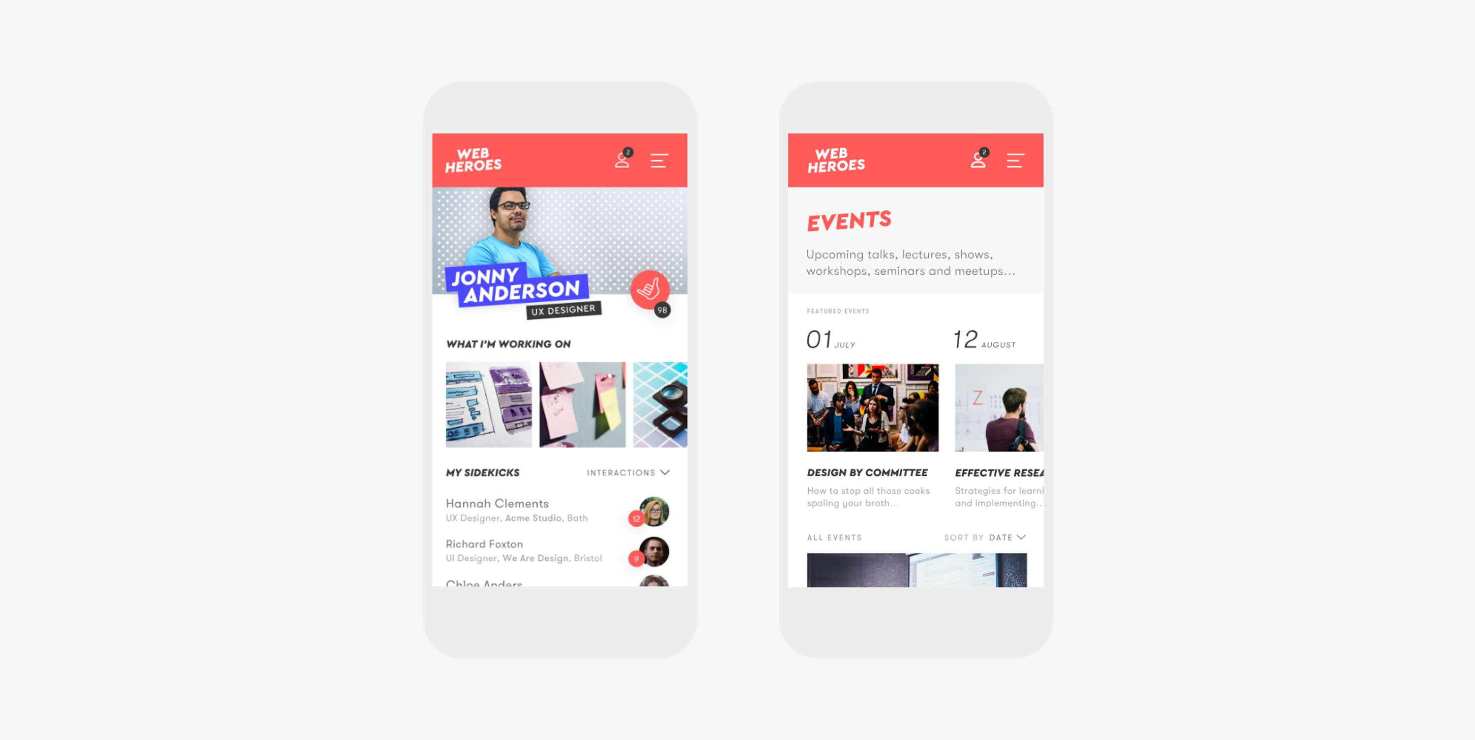 Web Heroes | Logo & Website Design by Neil Quinn
