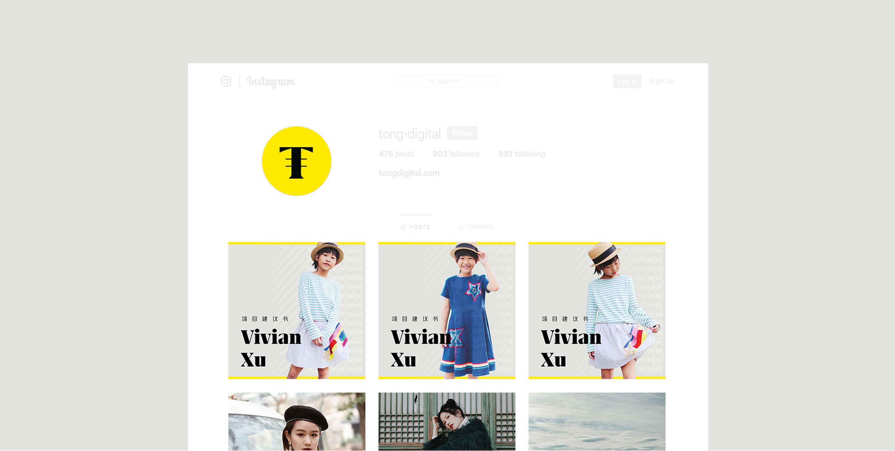 TONG Digital | Brand Identity & Website Design by Neil Quinn