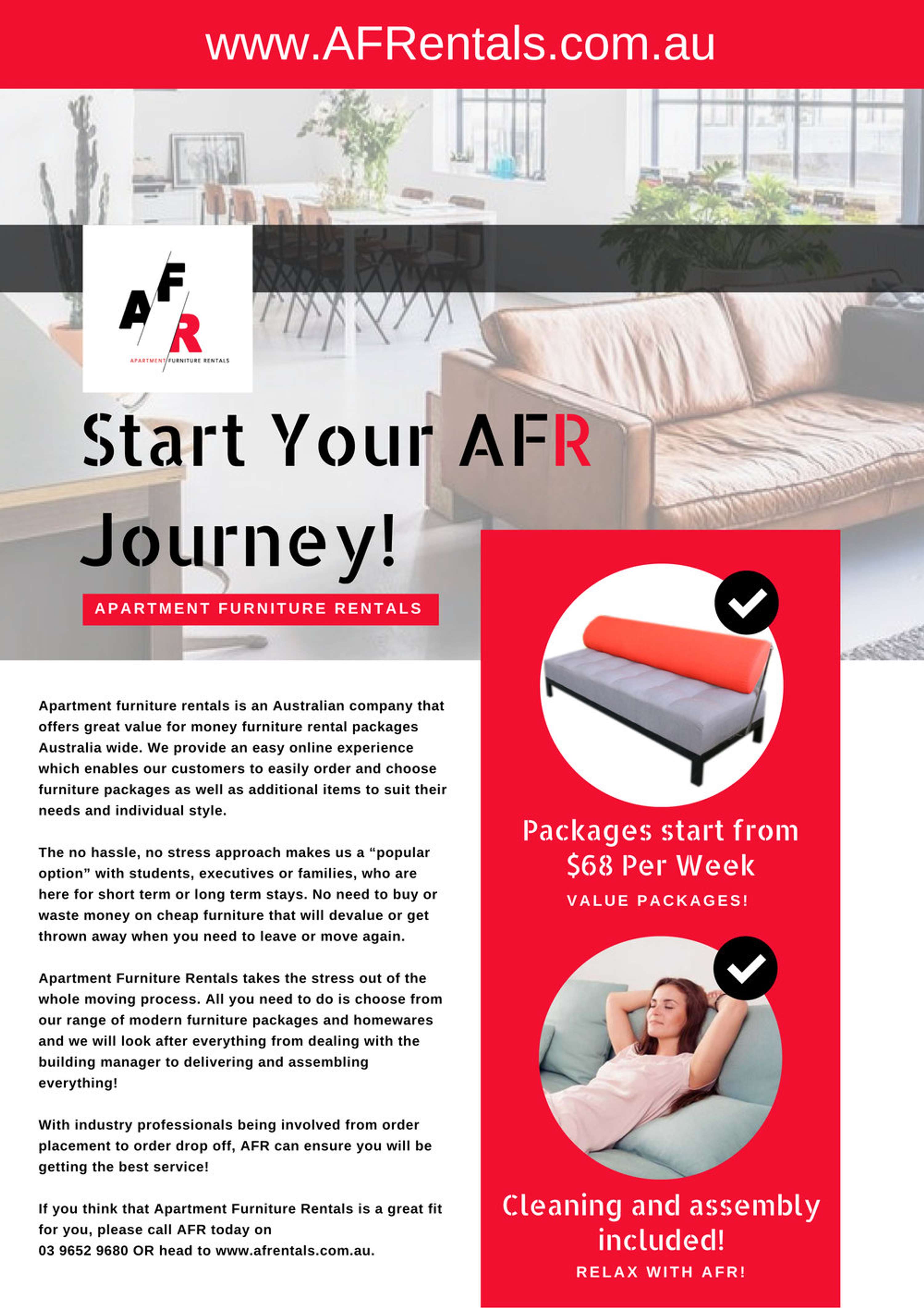 Afr Furniture Rental The Dots