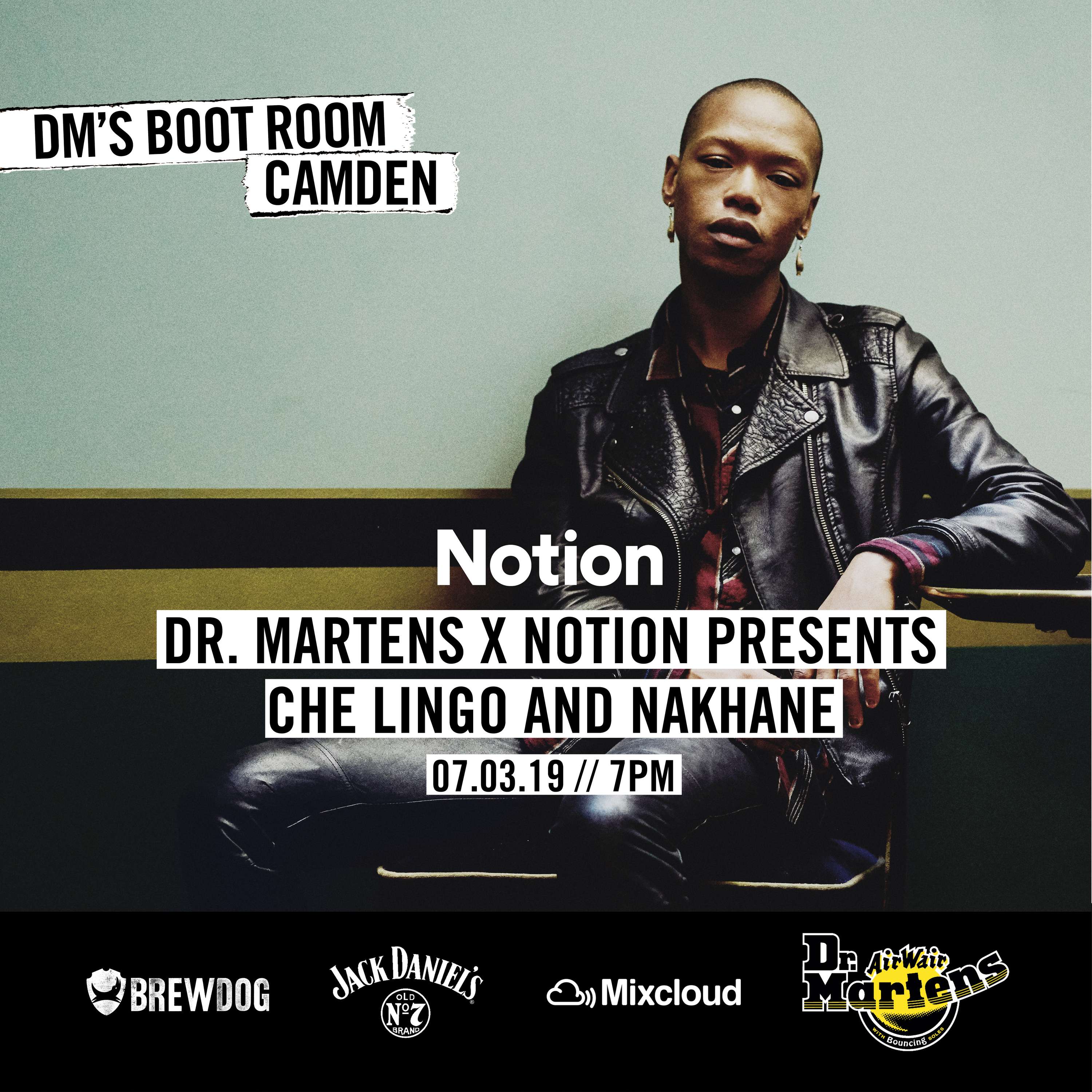 Notion x Dr Martens x Mixcloud by Alexander Hislop