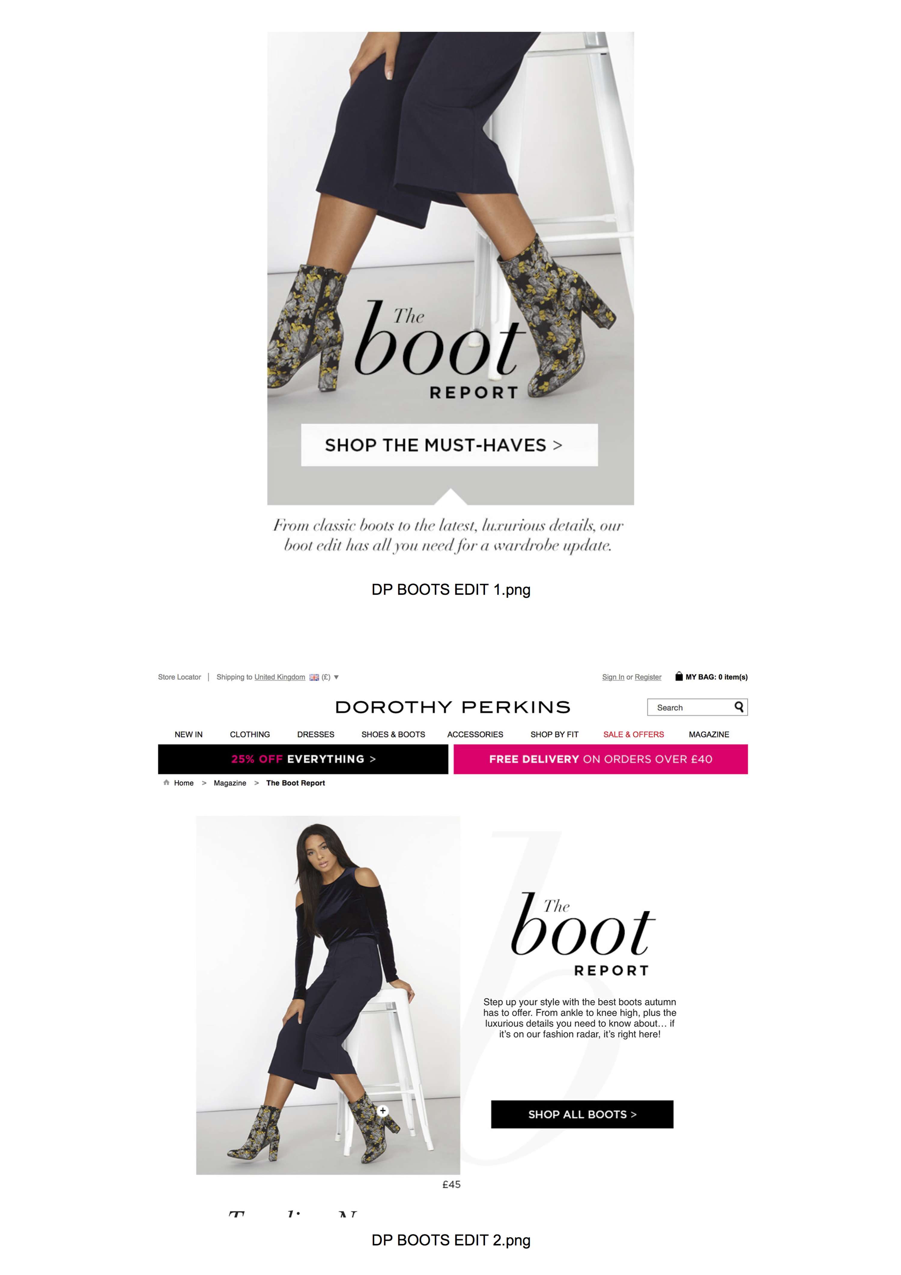 The Boot Edit by NISHA CLUTTON