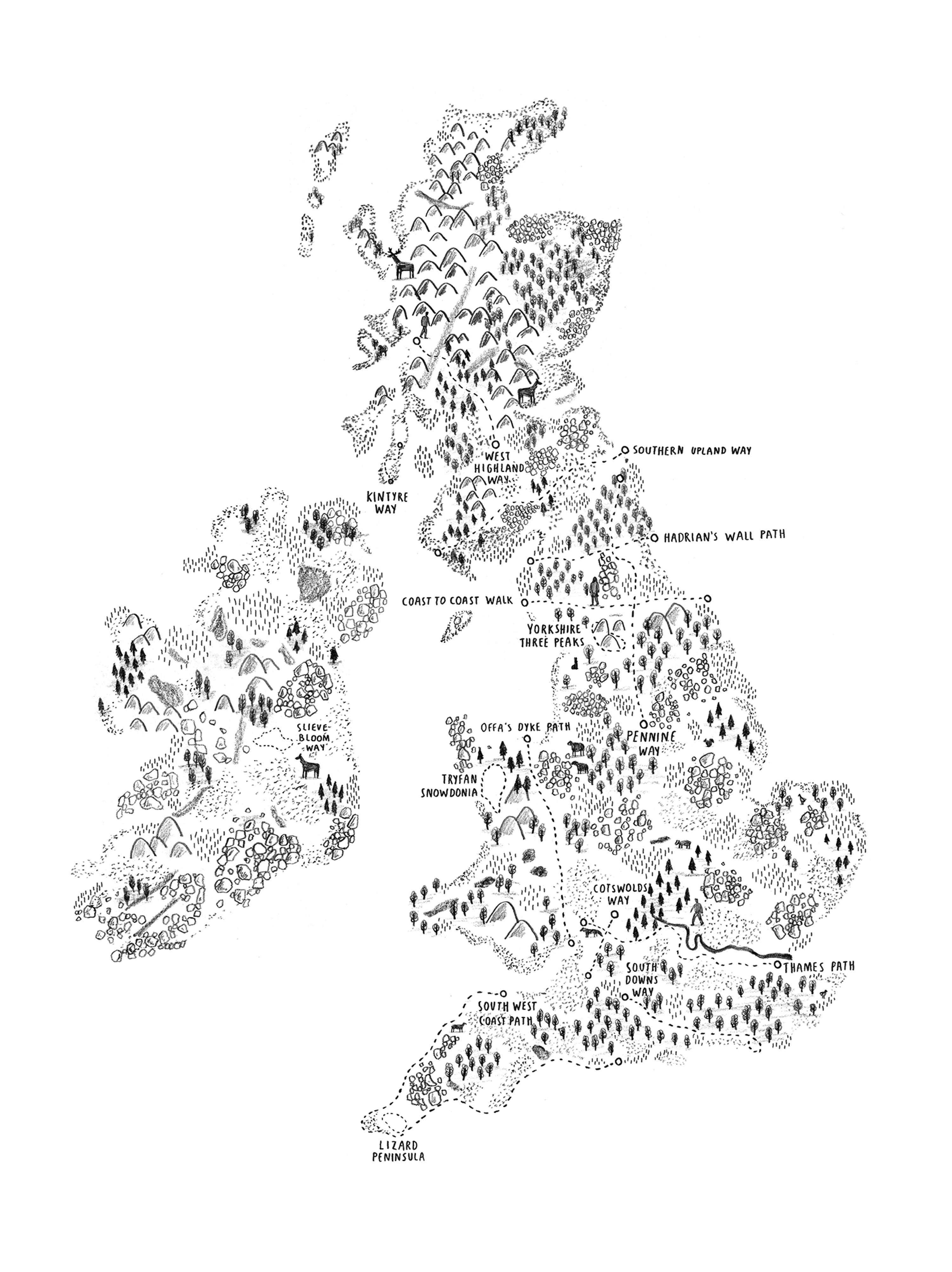 Personal map commissions by Alex Foster