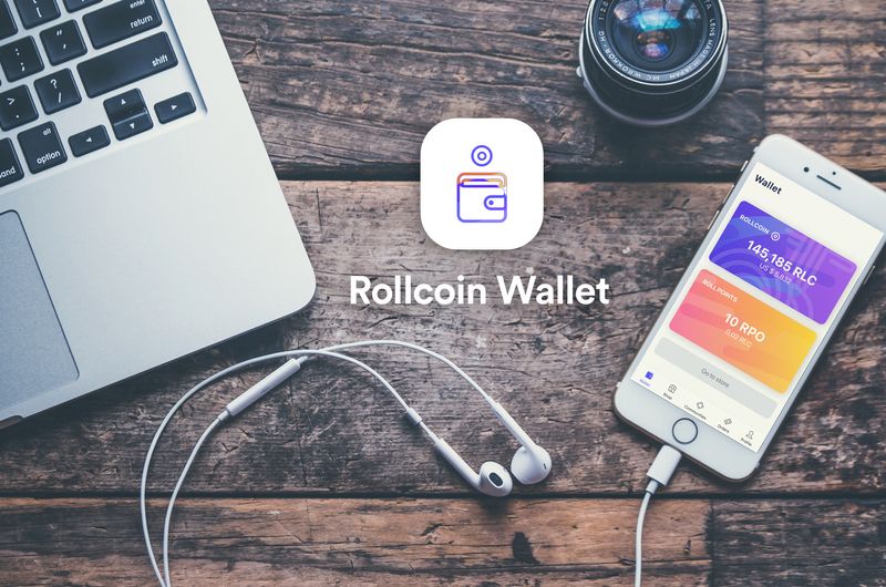 Rollcoin Wallet app by Ingrid Marti