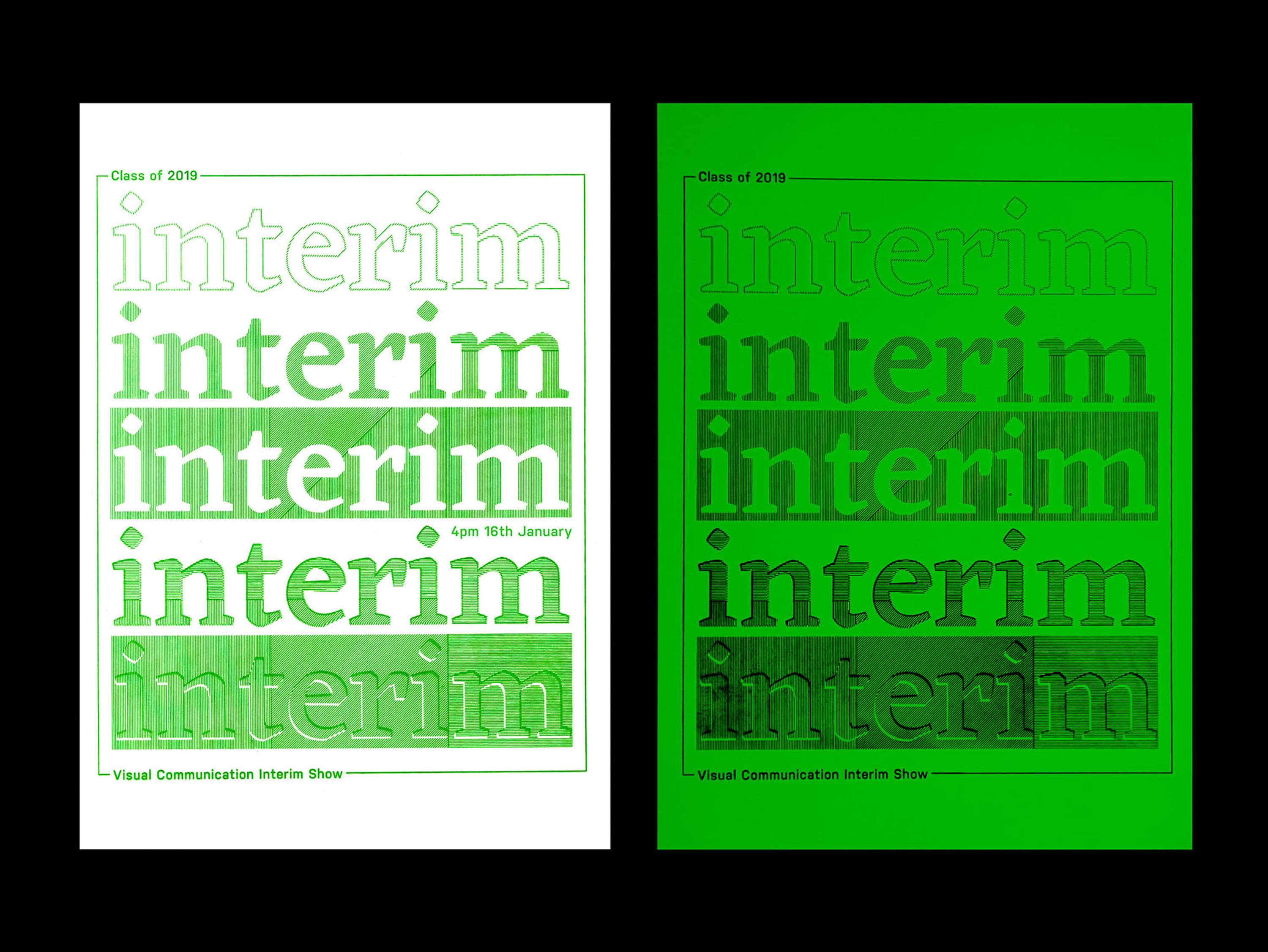 INTERIM VISUAL COMMUNICATION SHOW by Ben Prior