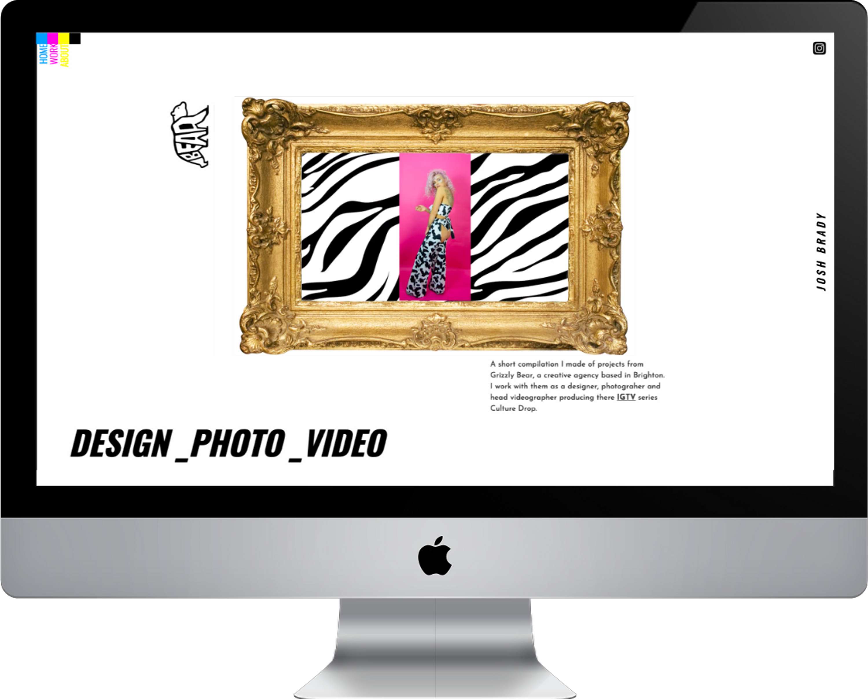 Josh Brady Creative Website by Josh Brady