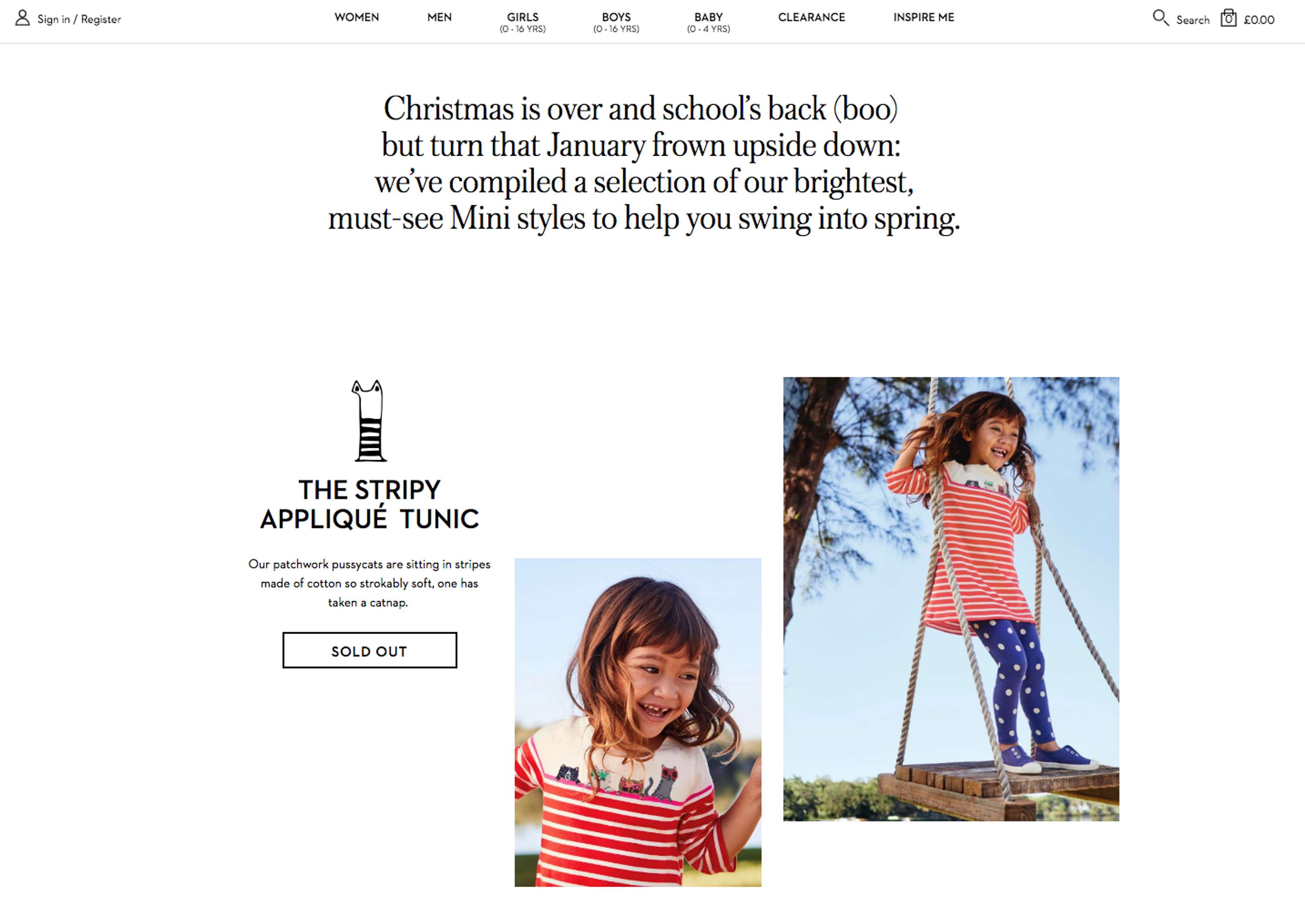 Swing into Spring with Mini Boden 10 by Maria Ginn