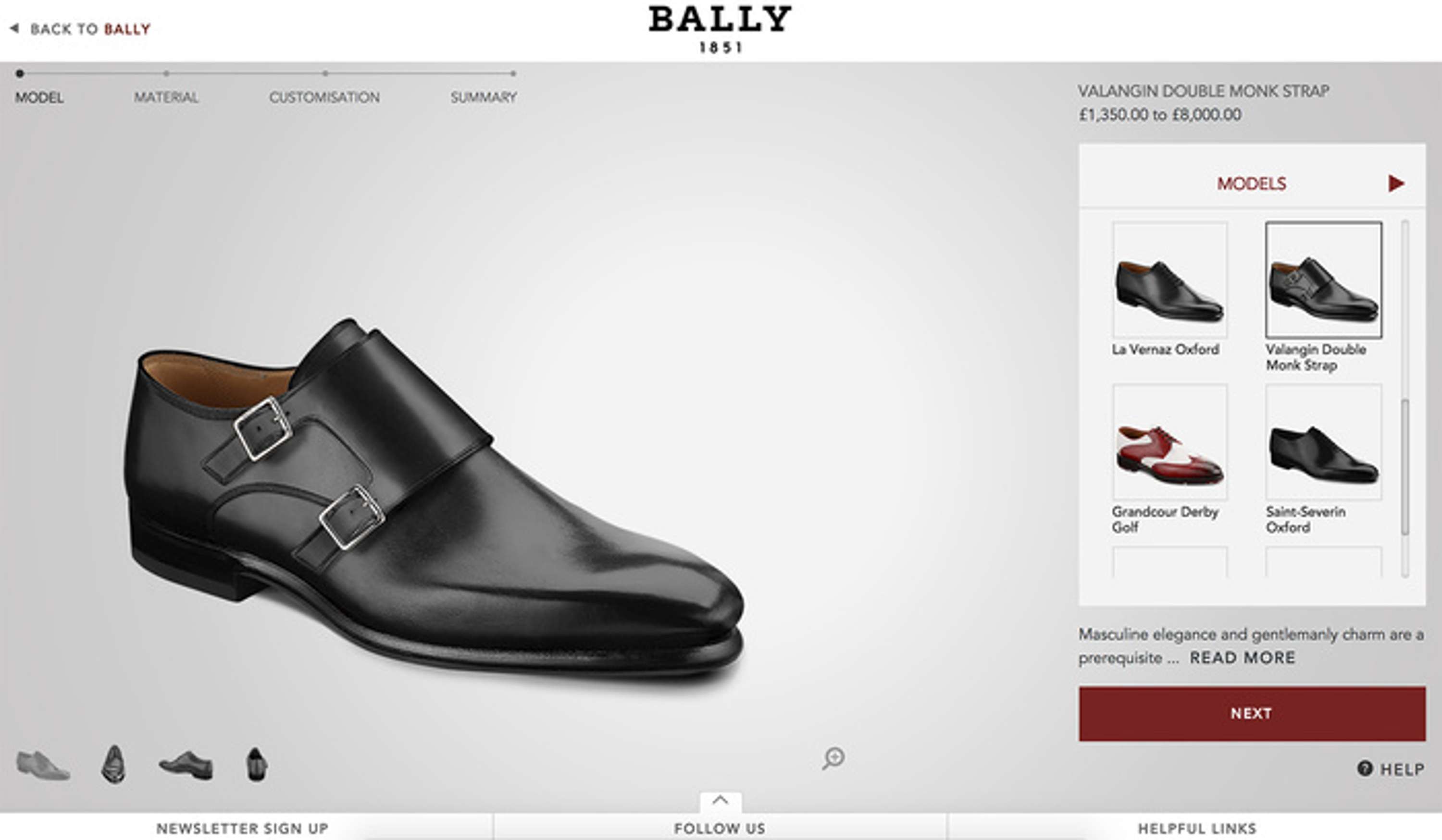Bally Made To Order Service by James Fickling