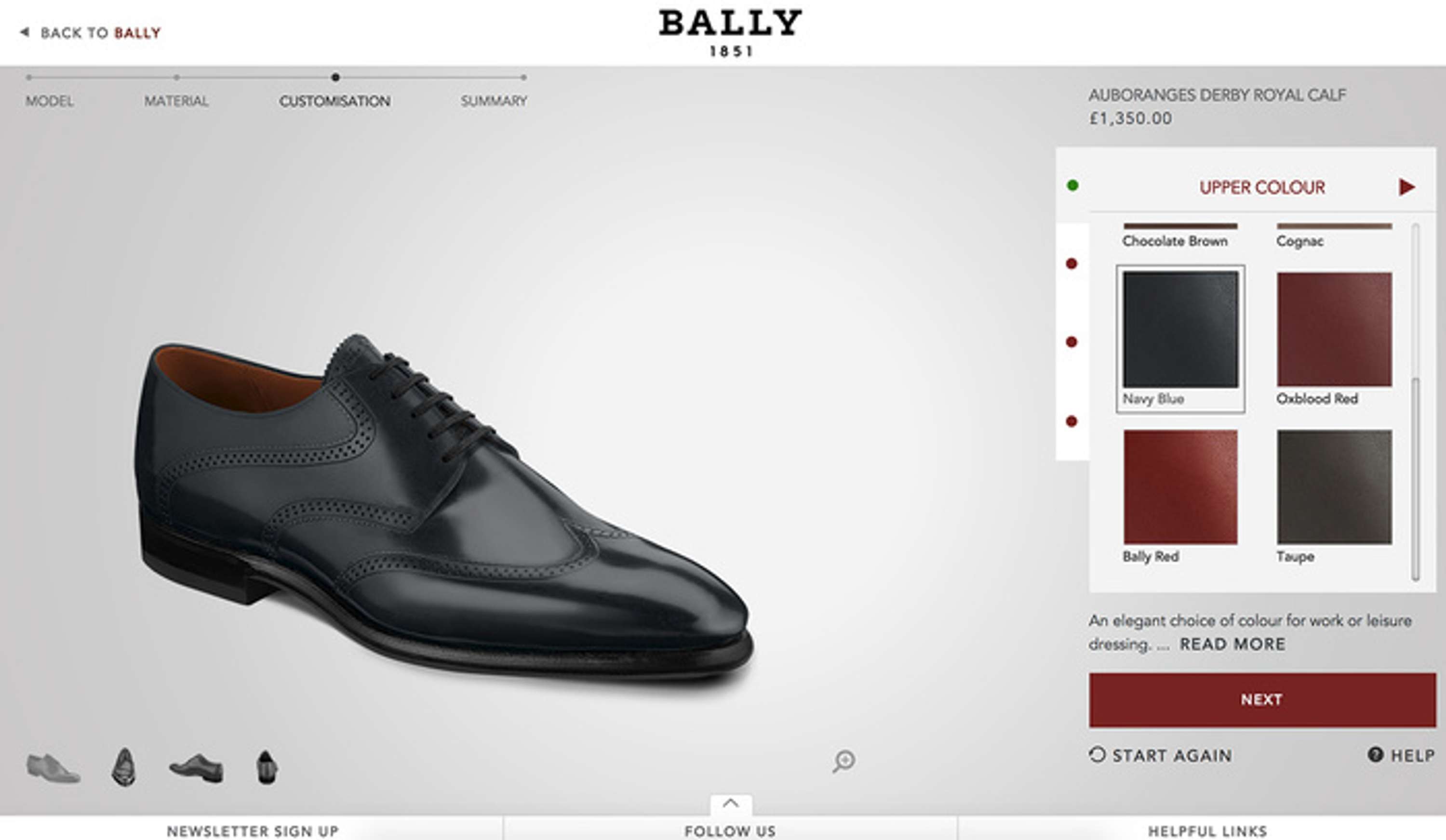 Bally Made To Order Service by James Fickling