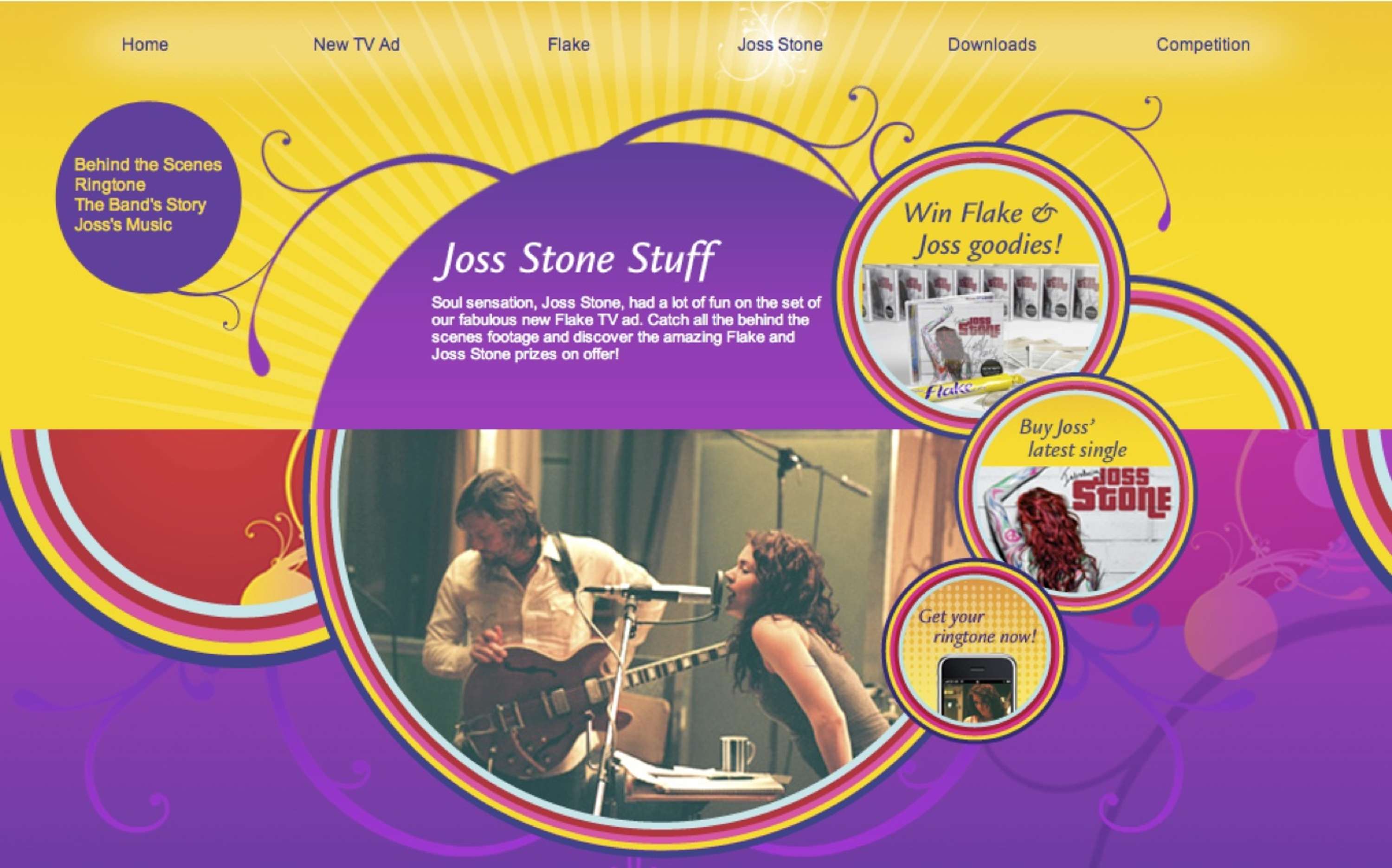 Cadbury Flake - Web Relaunch by Seamus Duff