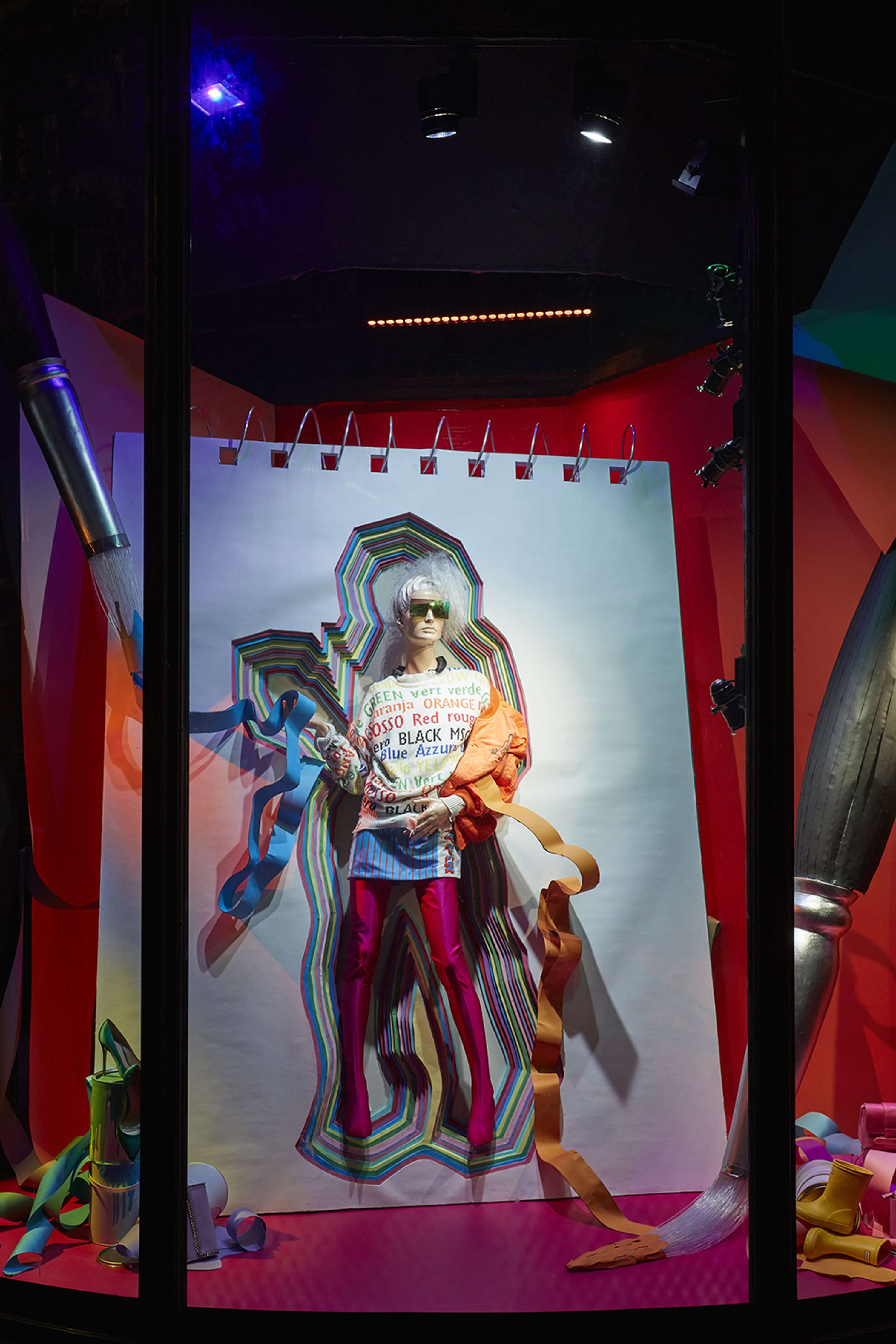 Harvey Nichols Window Display Portfolio 2018 by Robin McGonigle