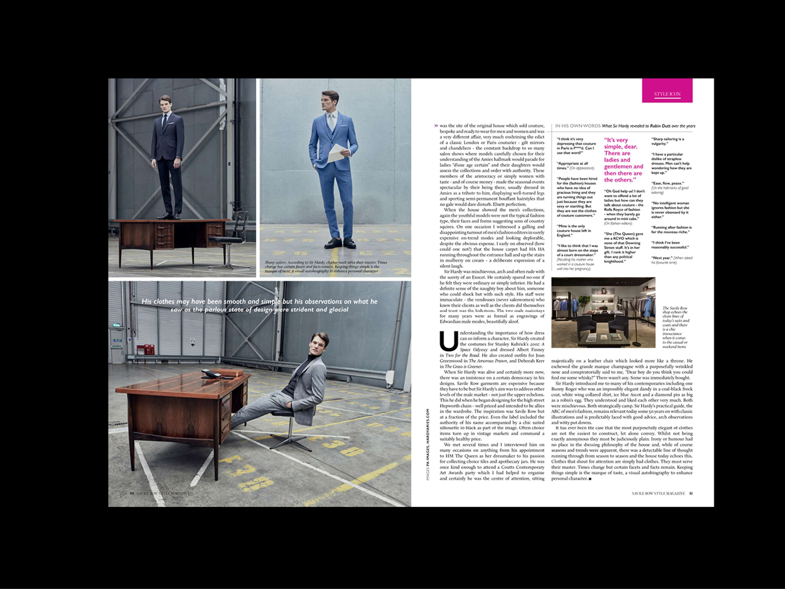Savile Row Magazine by David Hicks