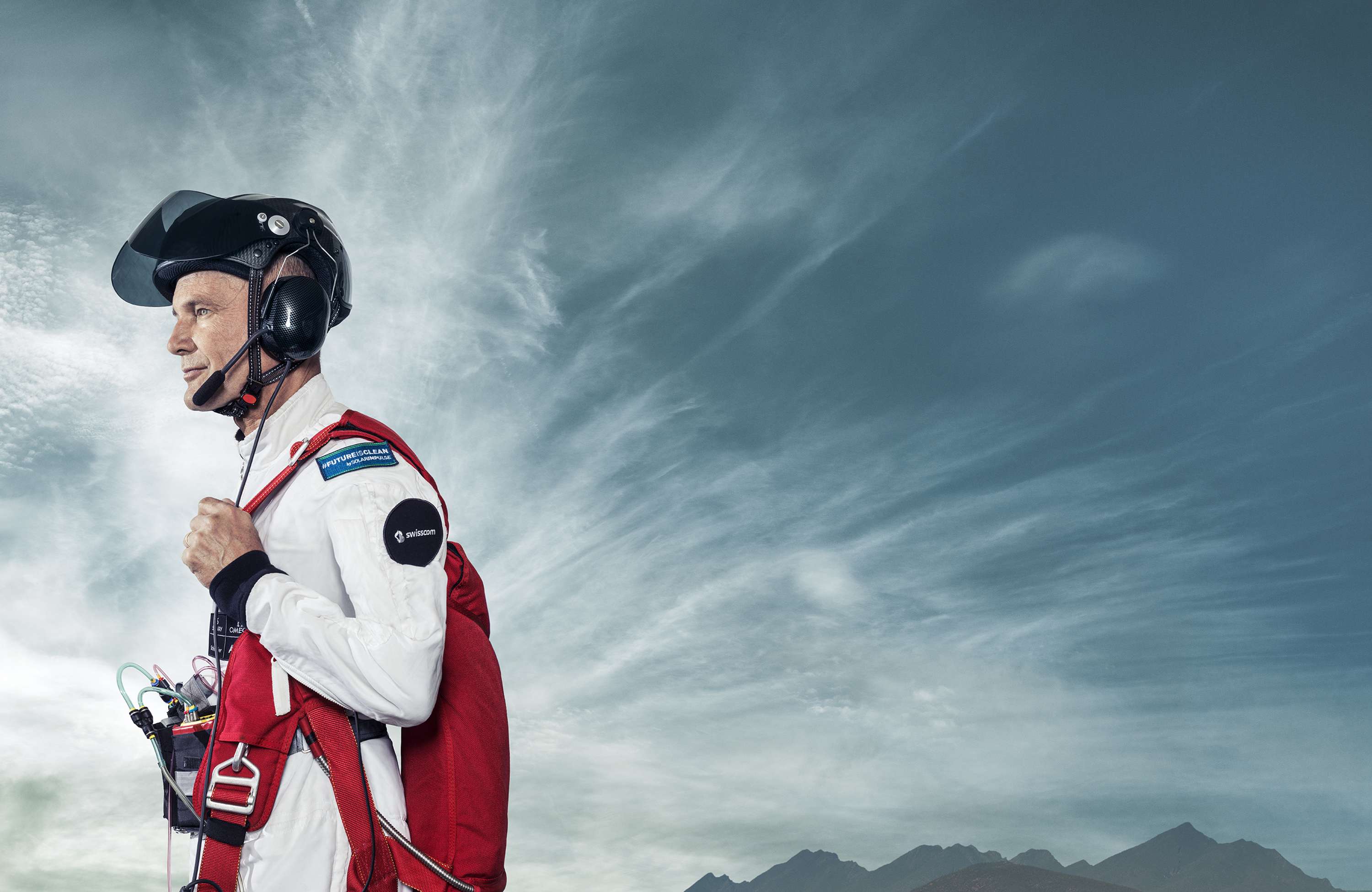 Bertrand Piccard by Aorta by Dalia Nassimi