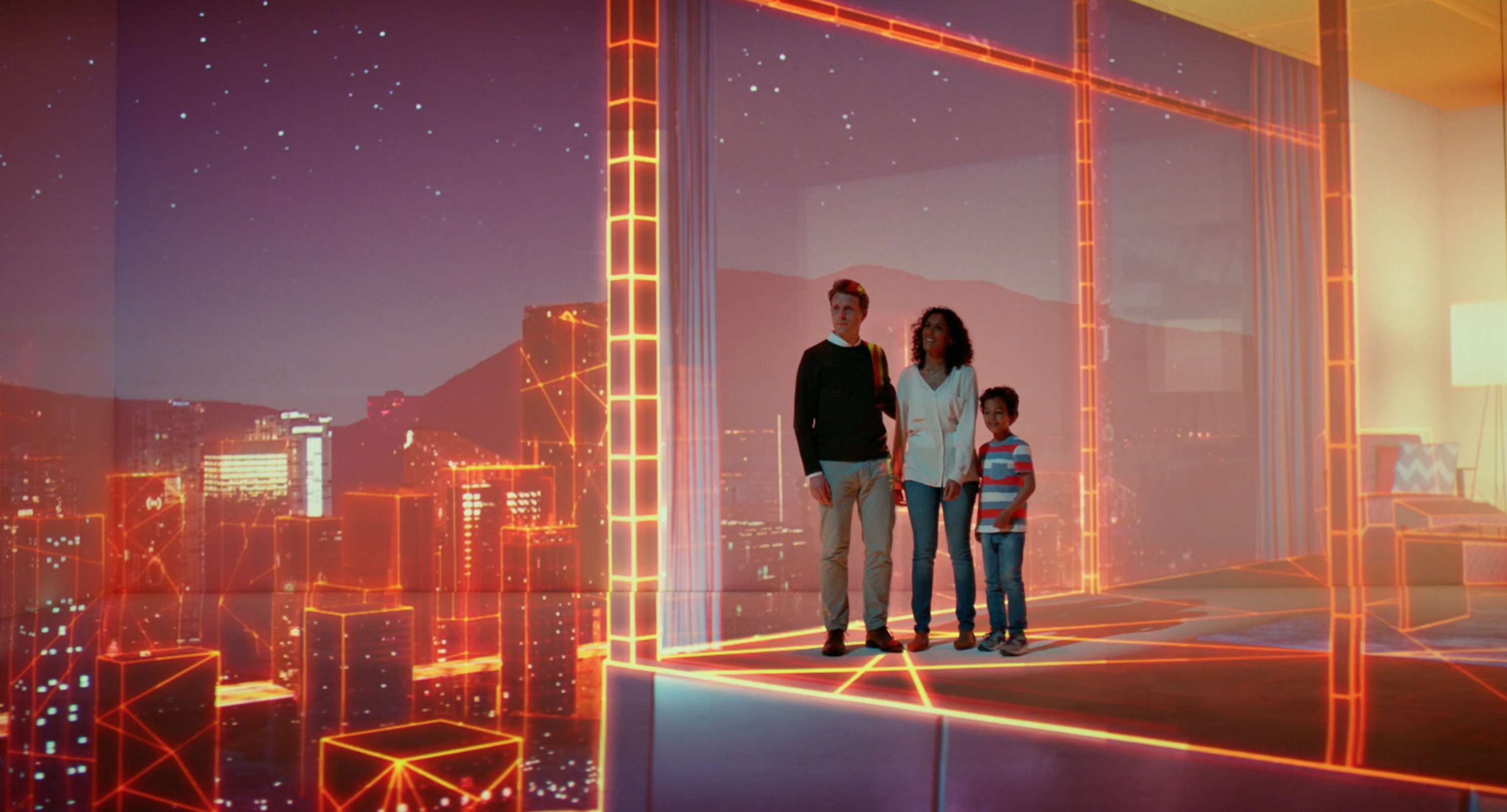 FUJITSU - 'Digital Transformations' - Projection Mapping by Seany Stuart