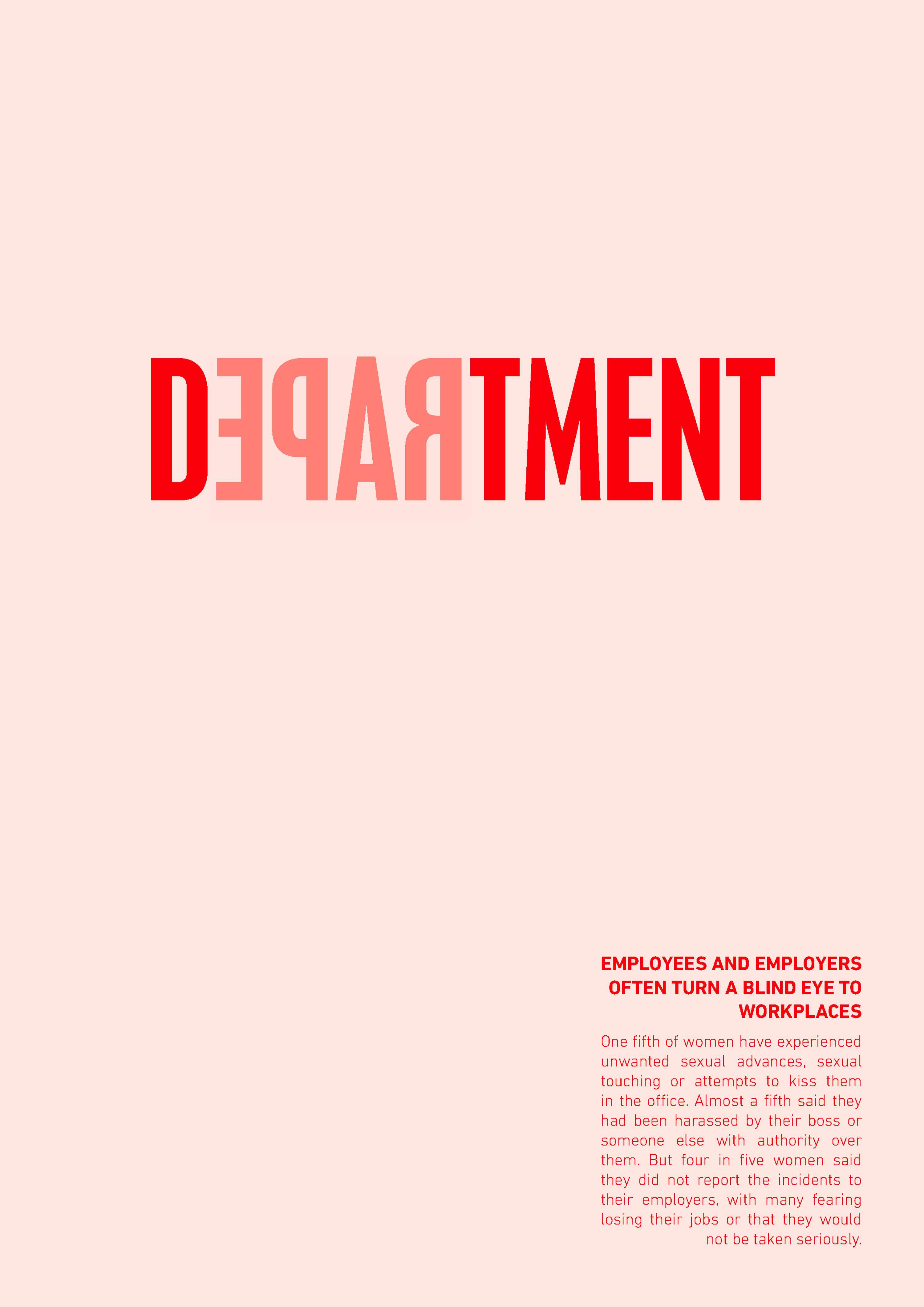 The hidden problem of rape in the workplaces - Creative Direction by Zenia Labropoulou