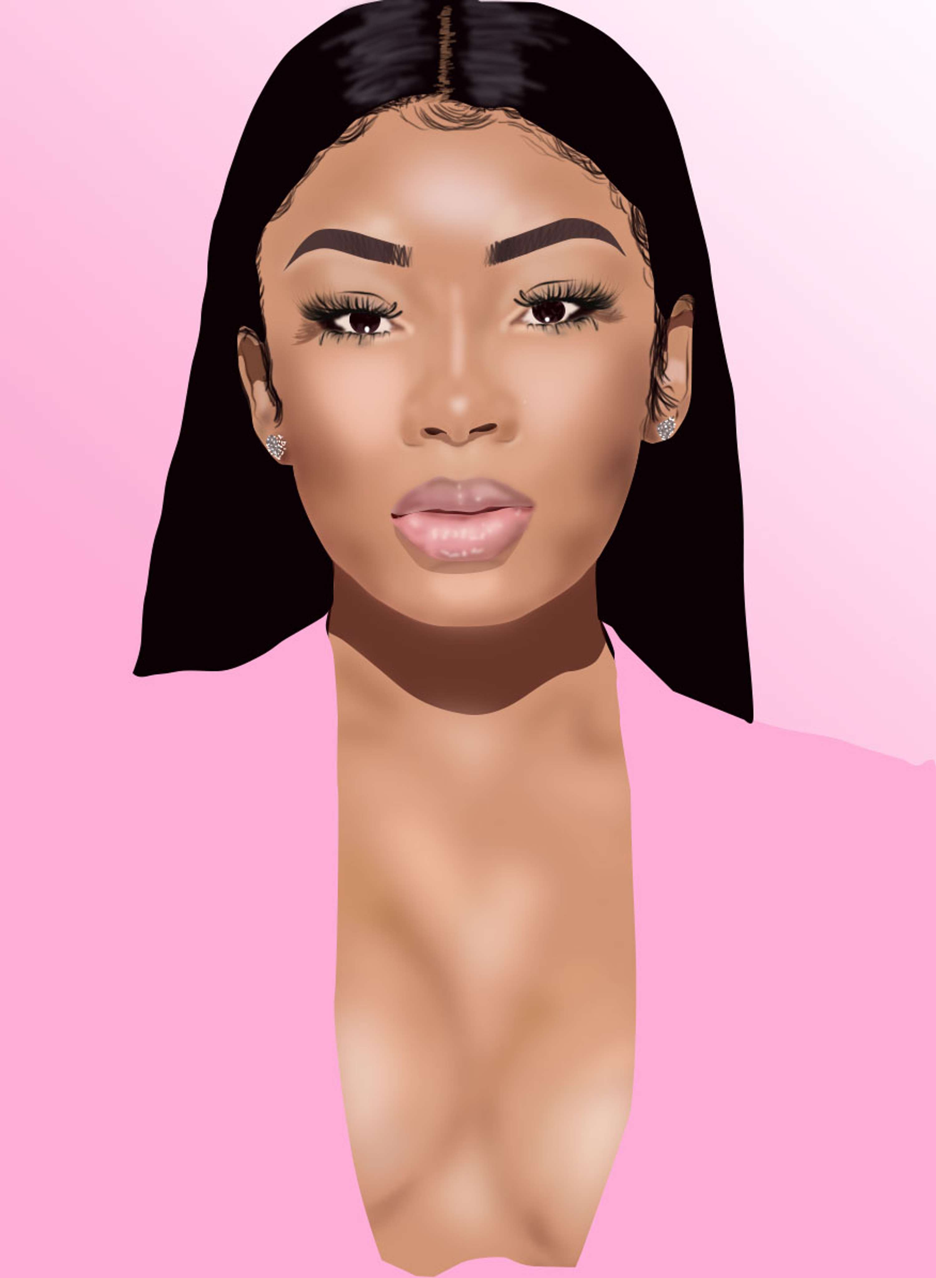 Aaliyah Jay illustration by Toyenne-Leah Campbell