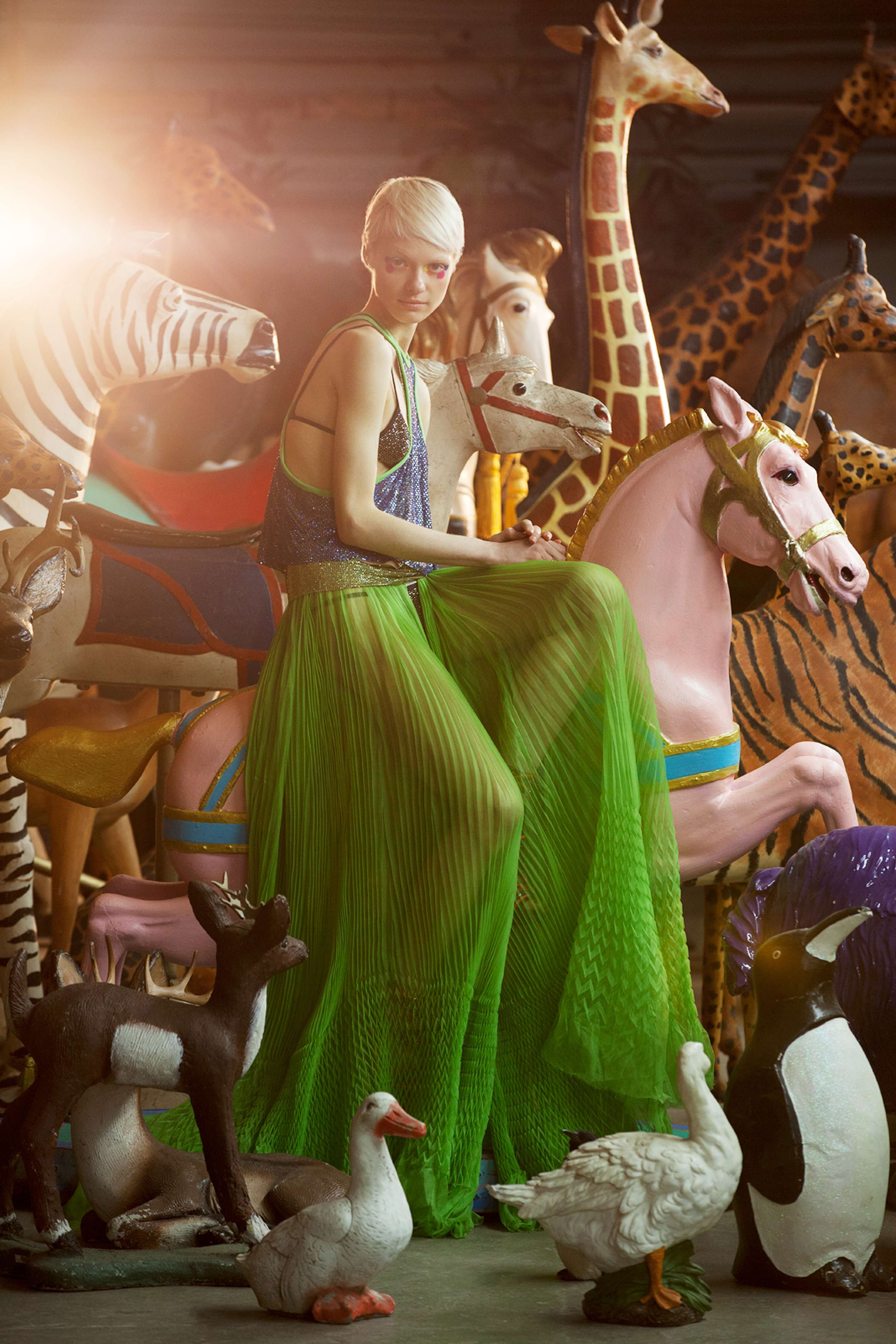 Controlled Chaos for LAMPOON by Chloe Beeney