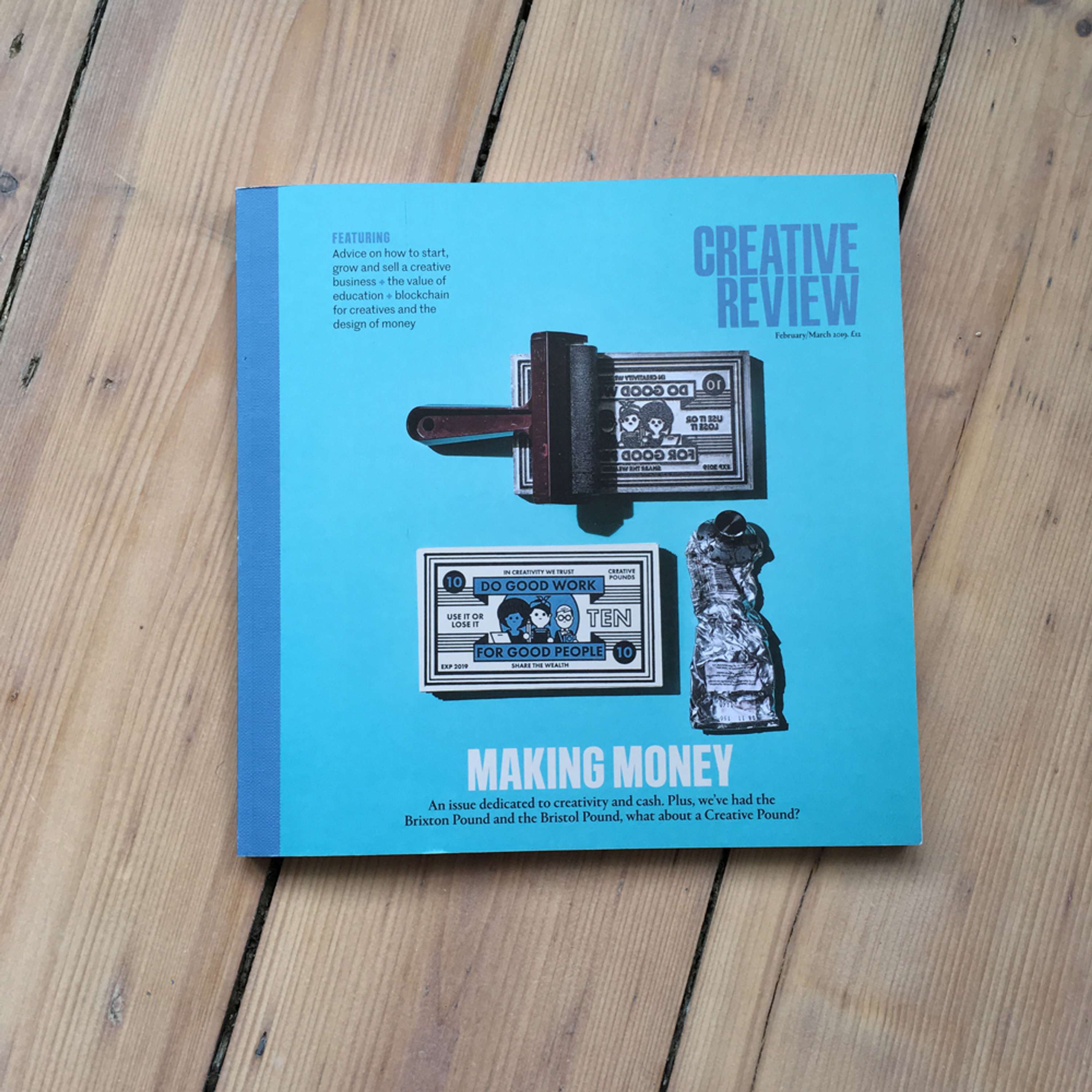 CREATIVE REVIEW feature by Oli Cole