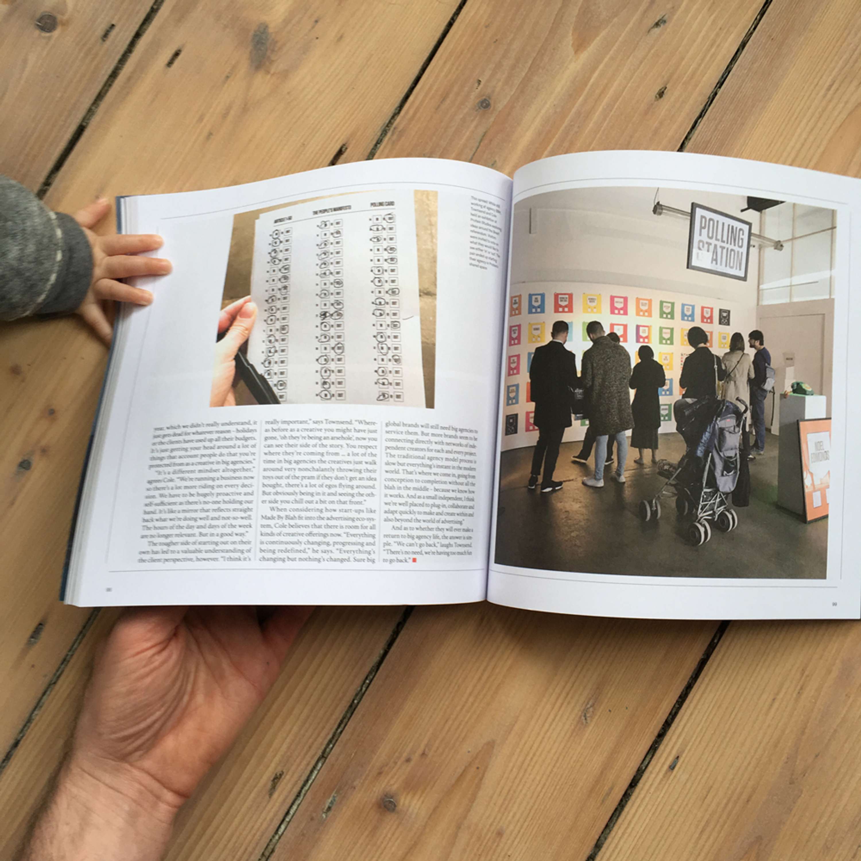 CREATIVE REVIEW feature by Oli Cole