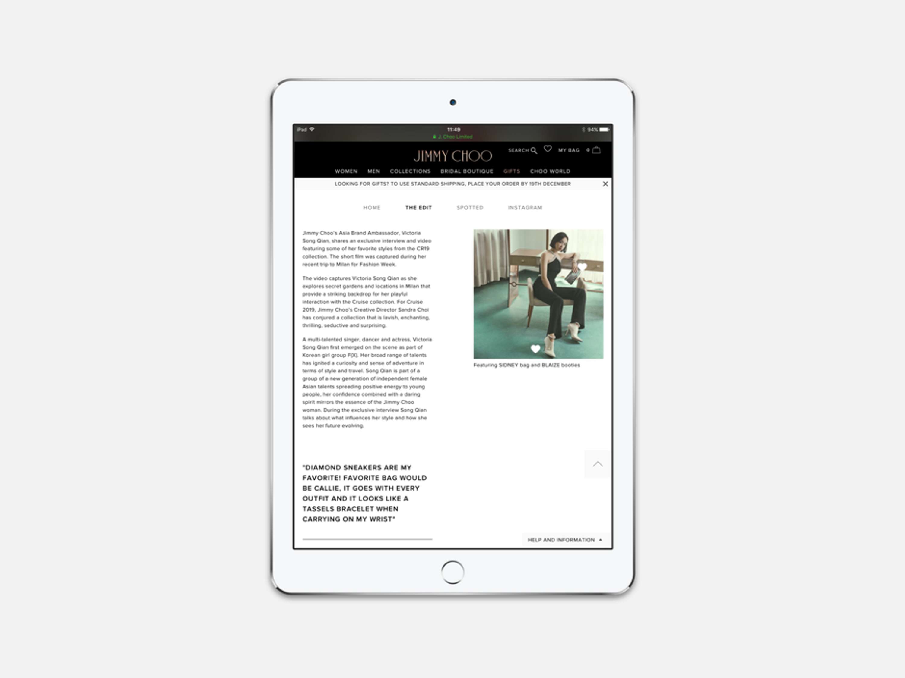 Jimmy Choo SEO Strategy by Verb Brands