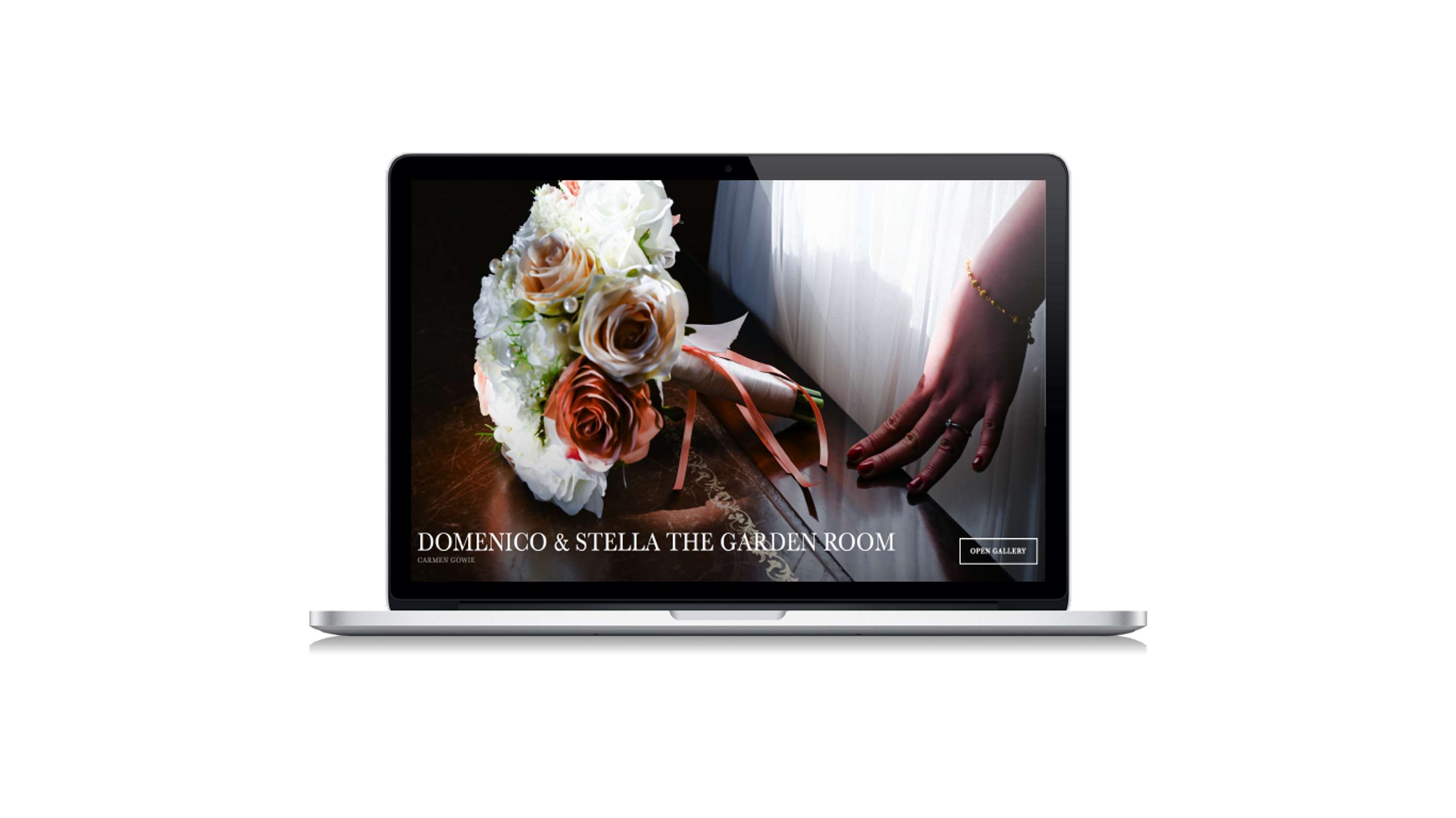 Digital  Photography Client Gallery Development - User Interface Design by Carmen Gowie