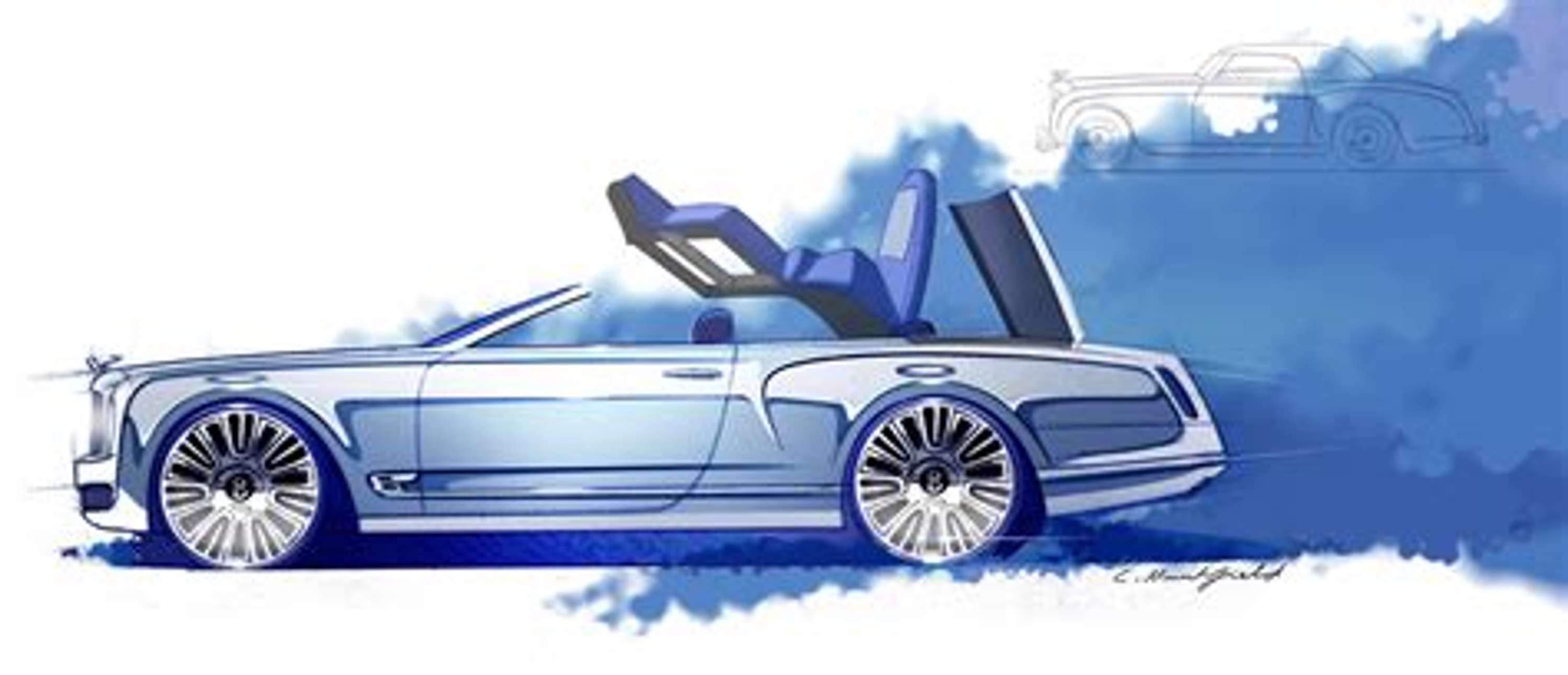 Bentley Design Work by David Moorcroft Sumner