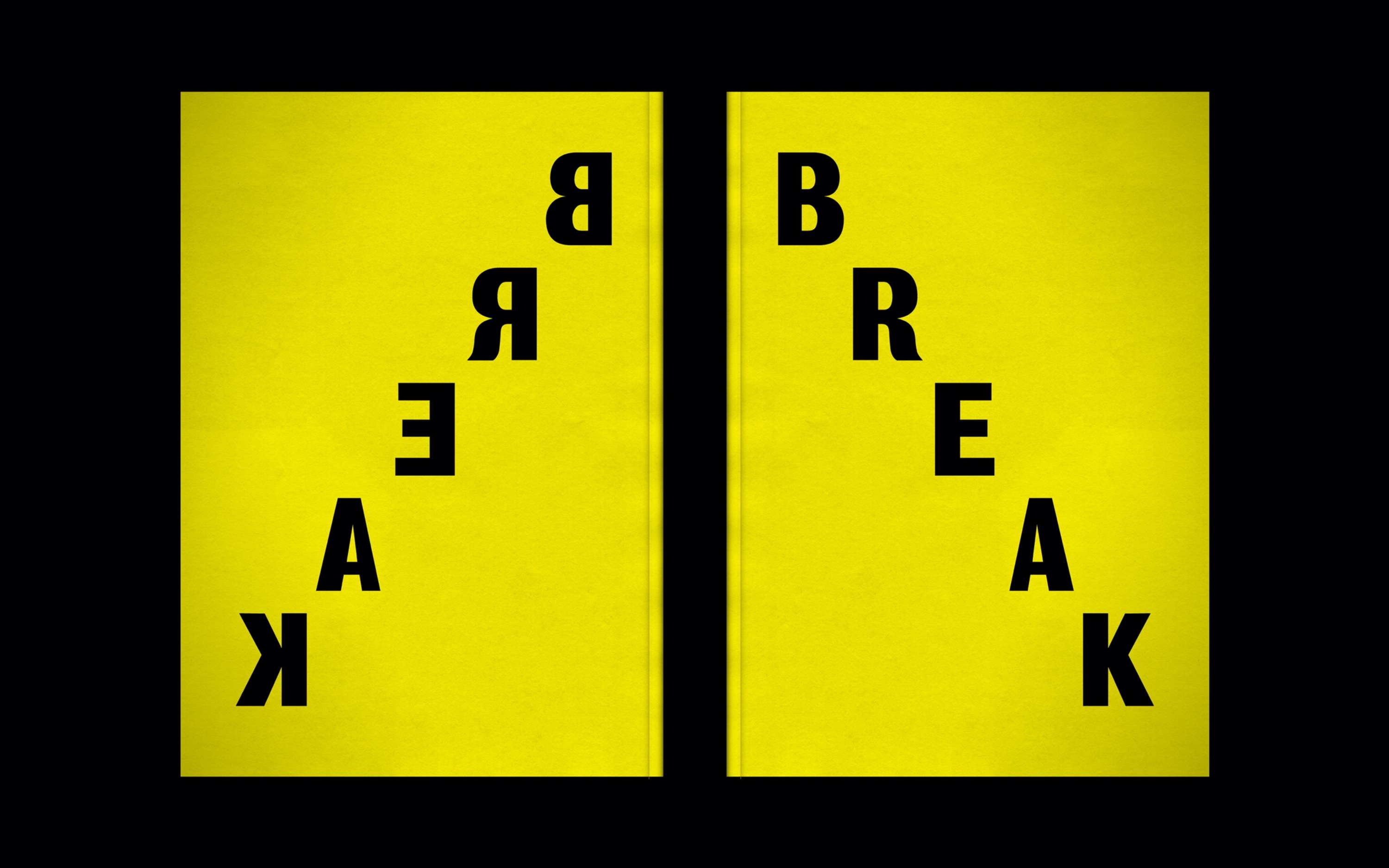 Break – Graphic Design Arnhem Finals 2014 by Floris van Driel