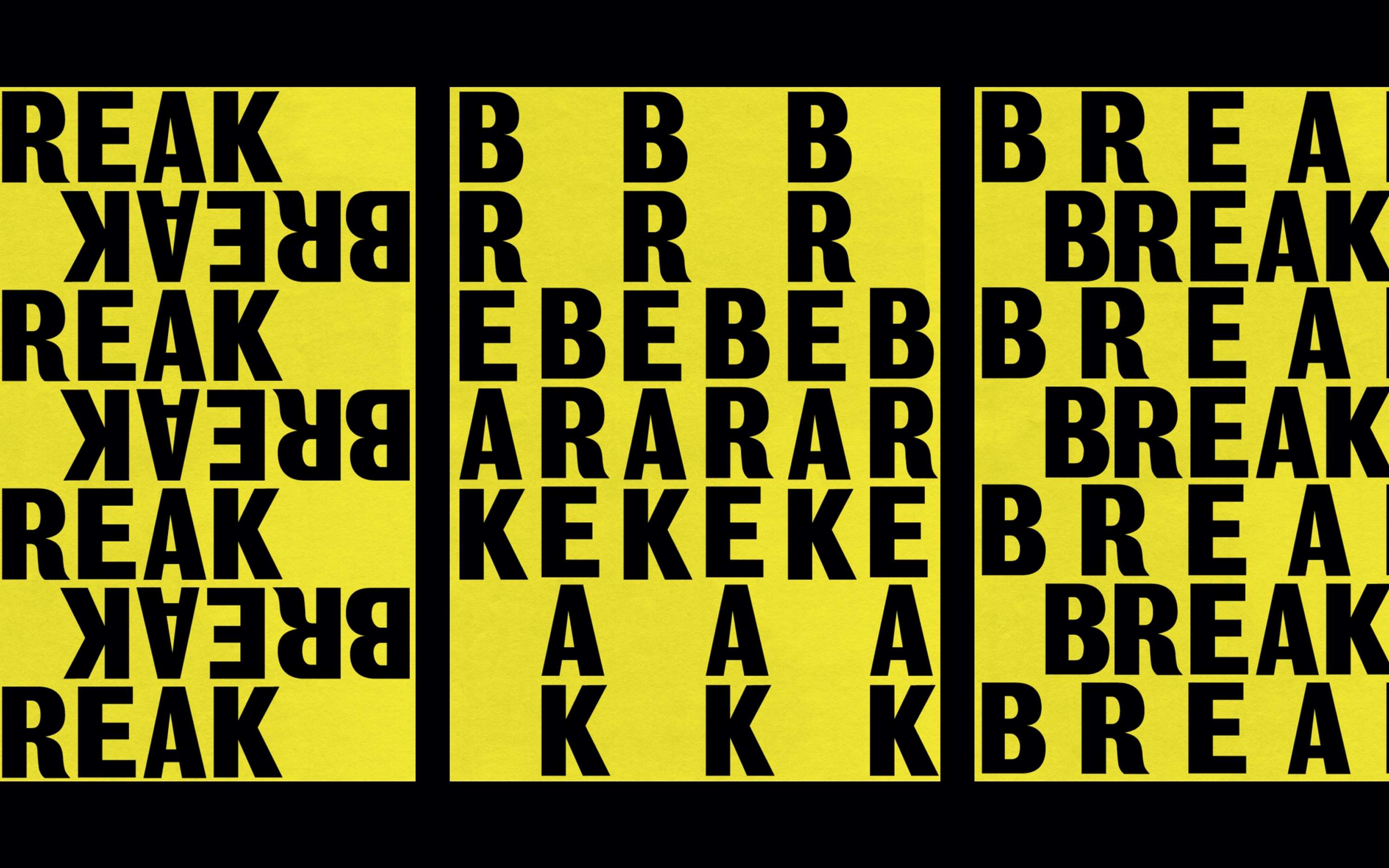 Break – Graphic Design Arnhem Finals 2014 by Floris van Driel