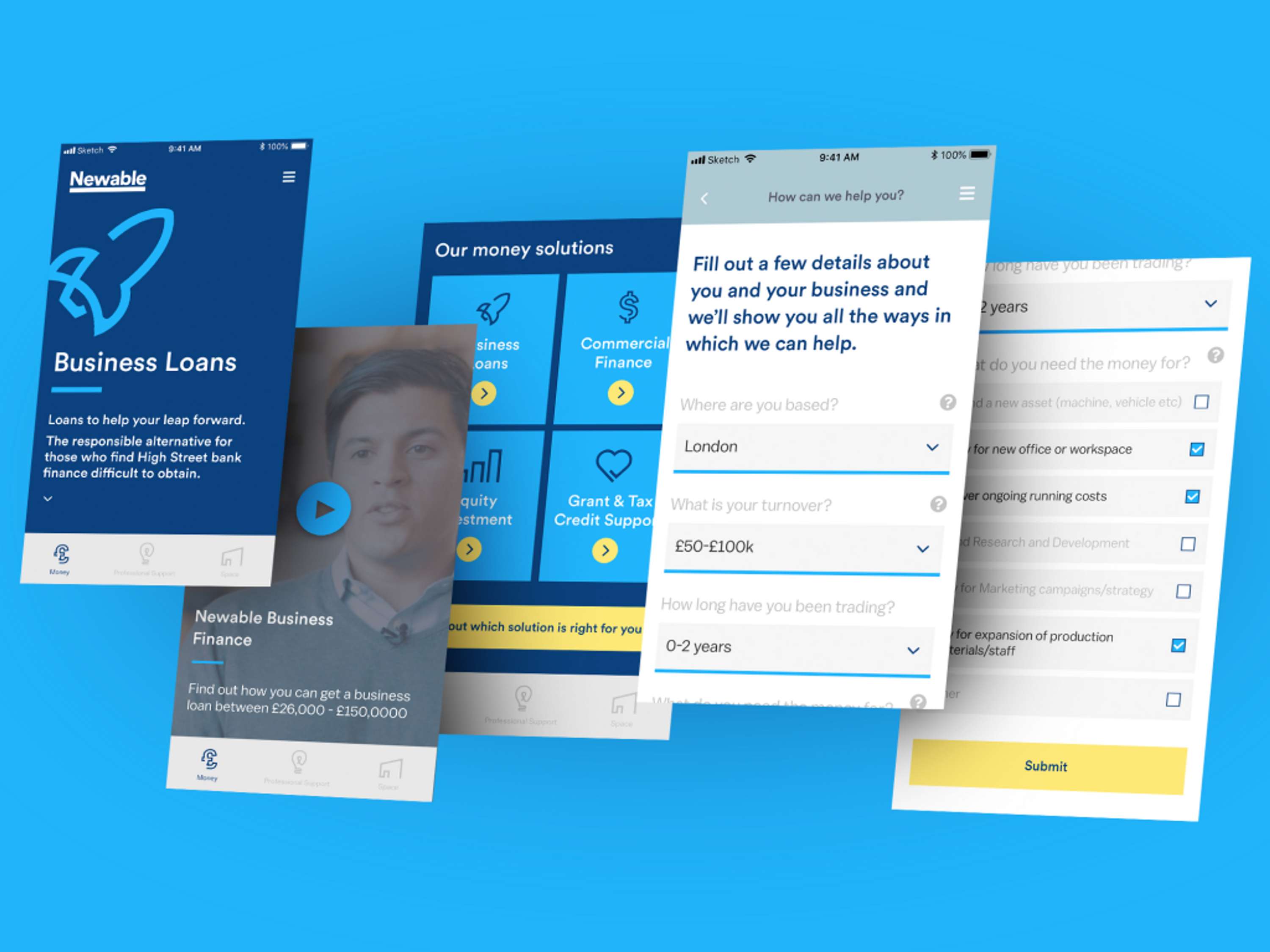 Newable website 3.0 by Jilly Cross