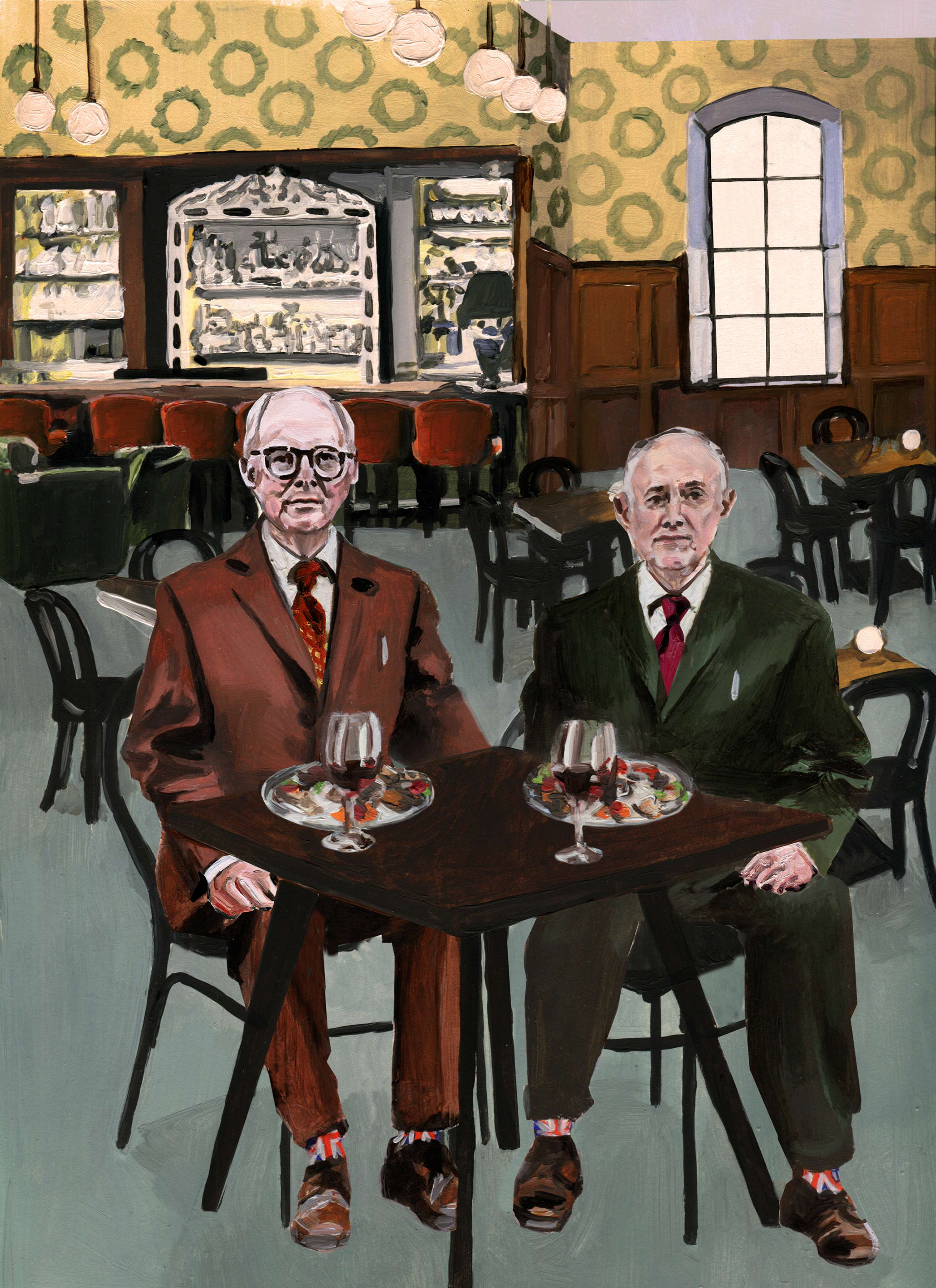 Printed Pages: Gilbert and George by Alice Tye