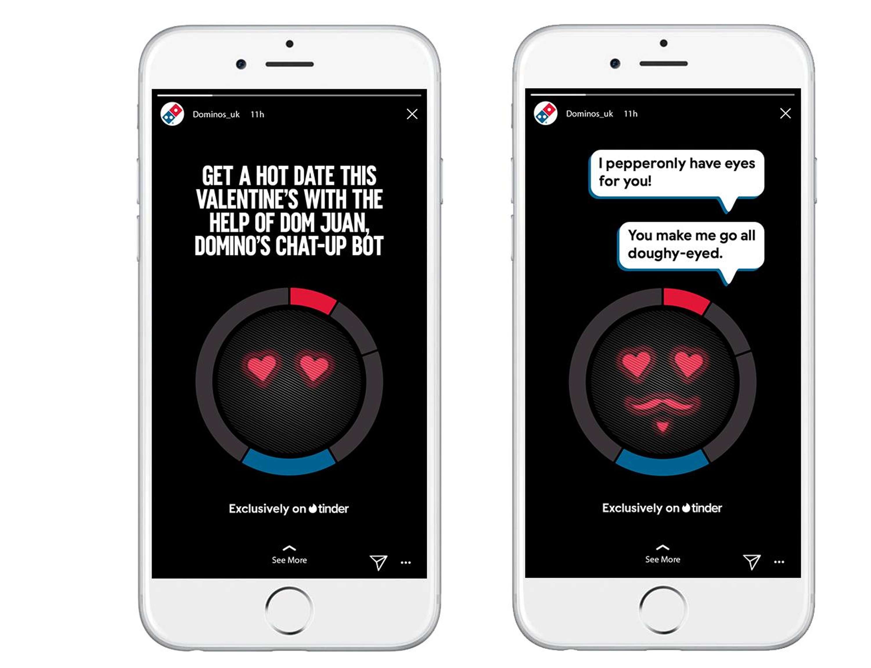 DOMINO'S - Dom Juan, the Chat-up-bot by Sara Soares