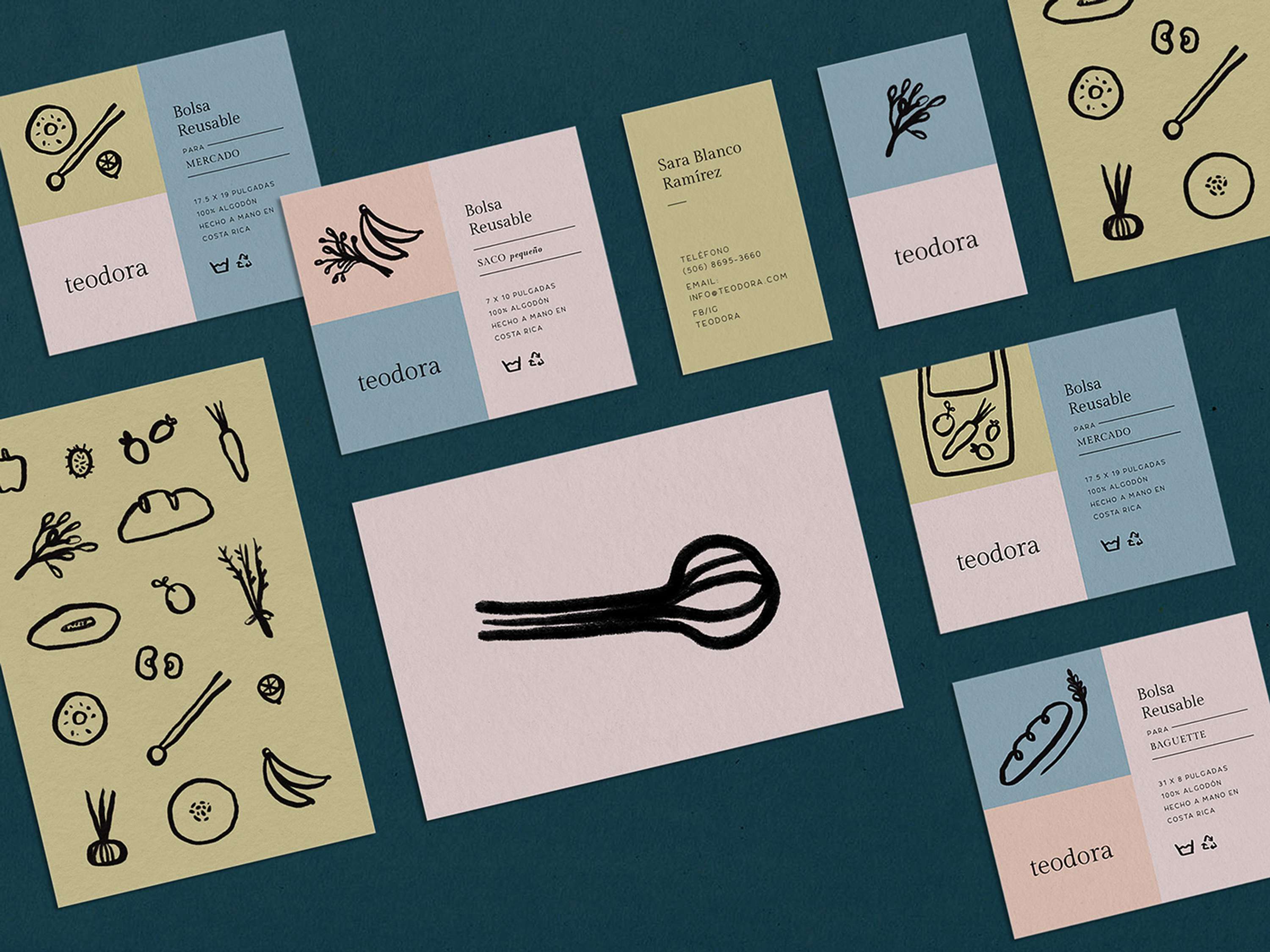 Teodora: Branding by Monica Andino