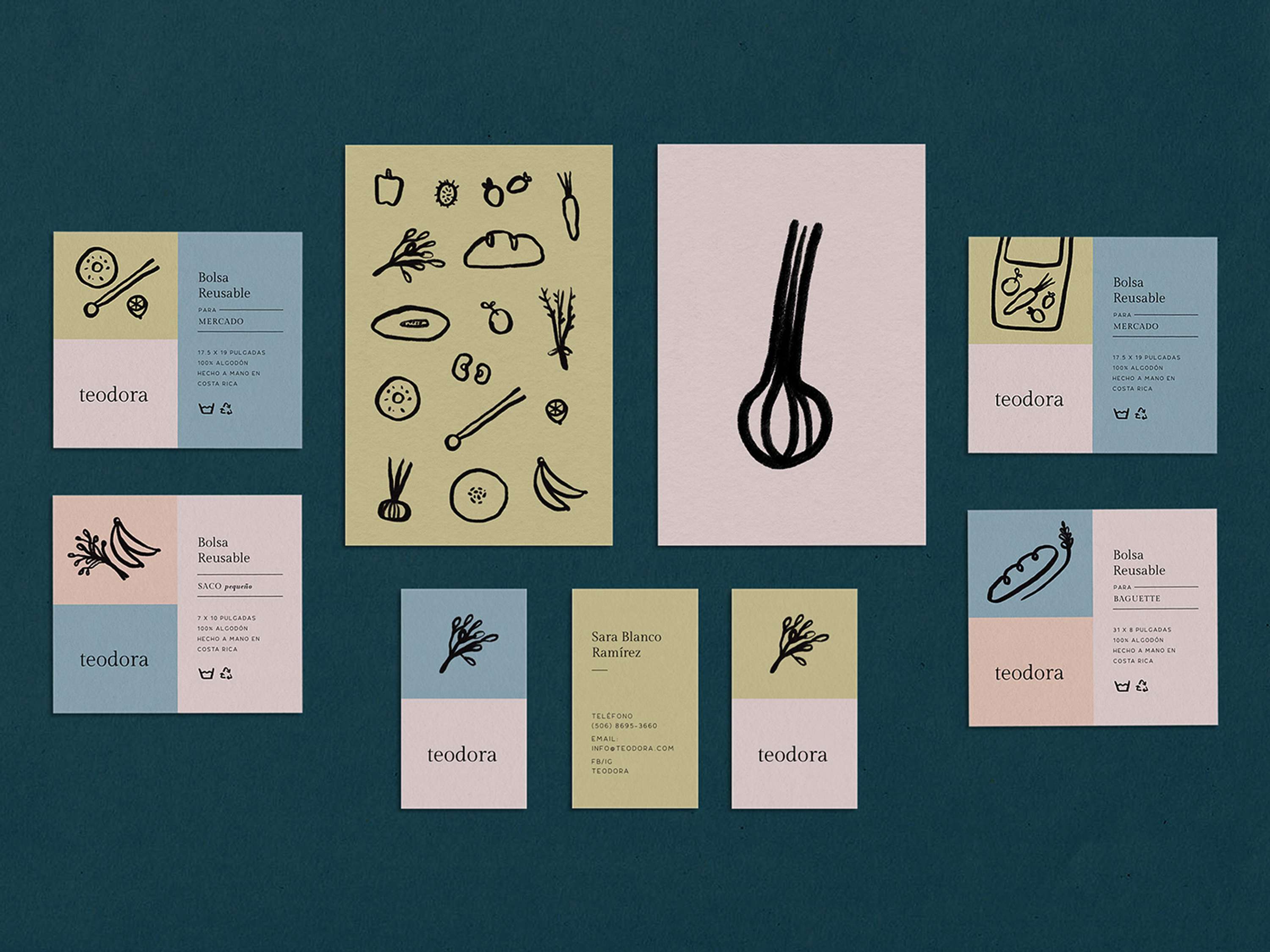 Teodora: Branding by Monica Andino