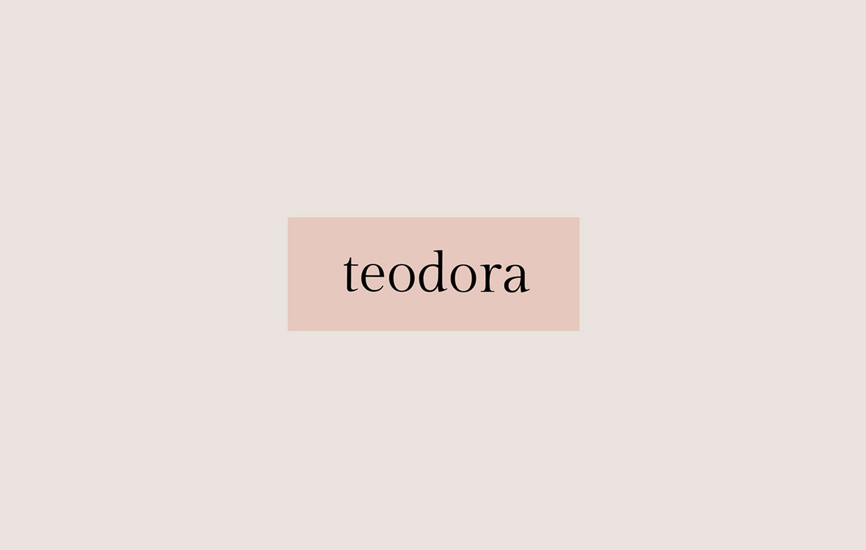Teodora: Branding by Monica Andino