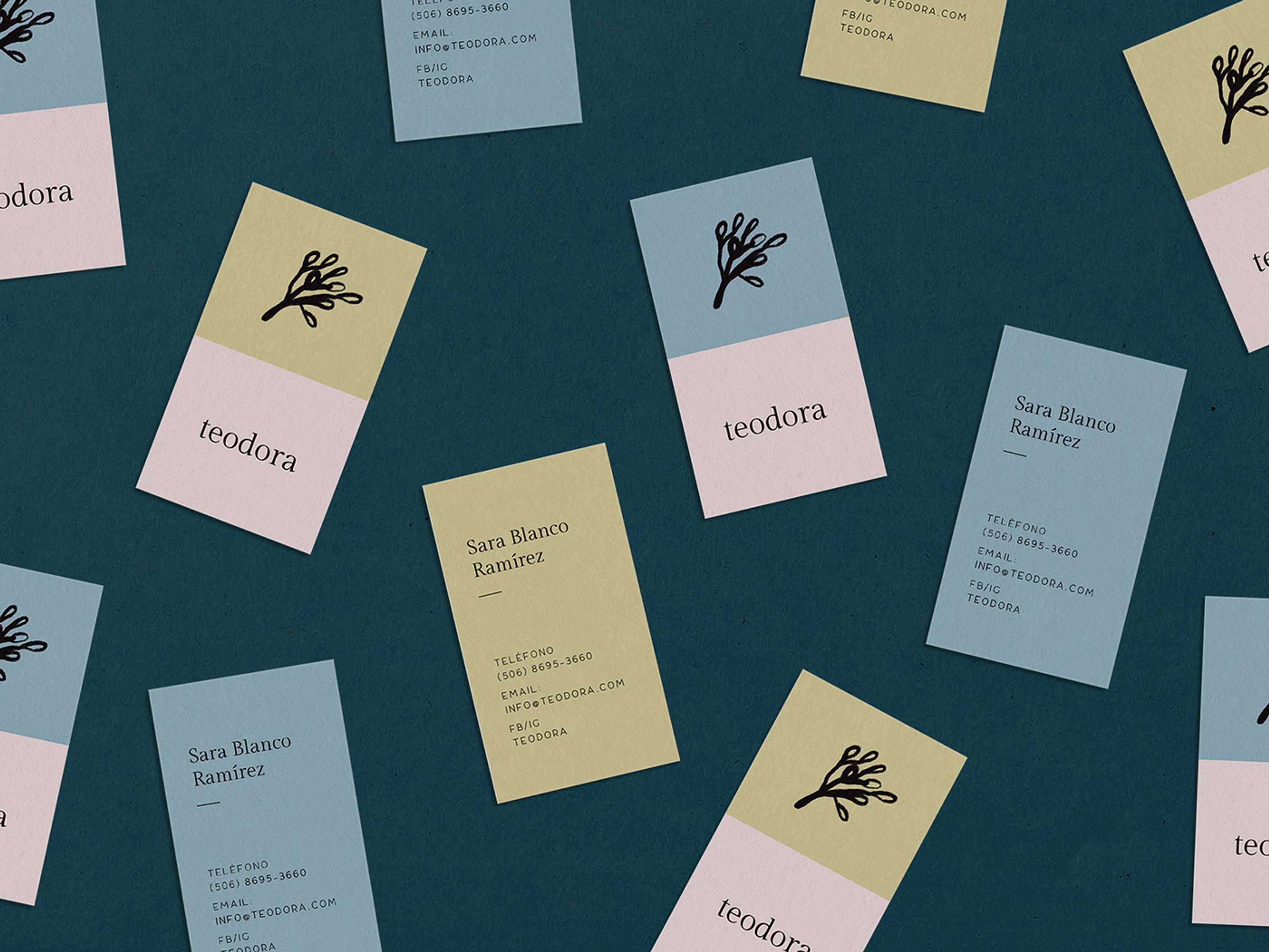 Teodora: Branding by Monica Andino