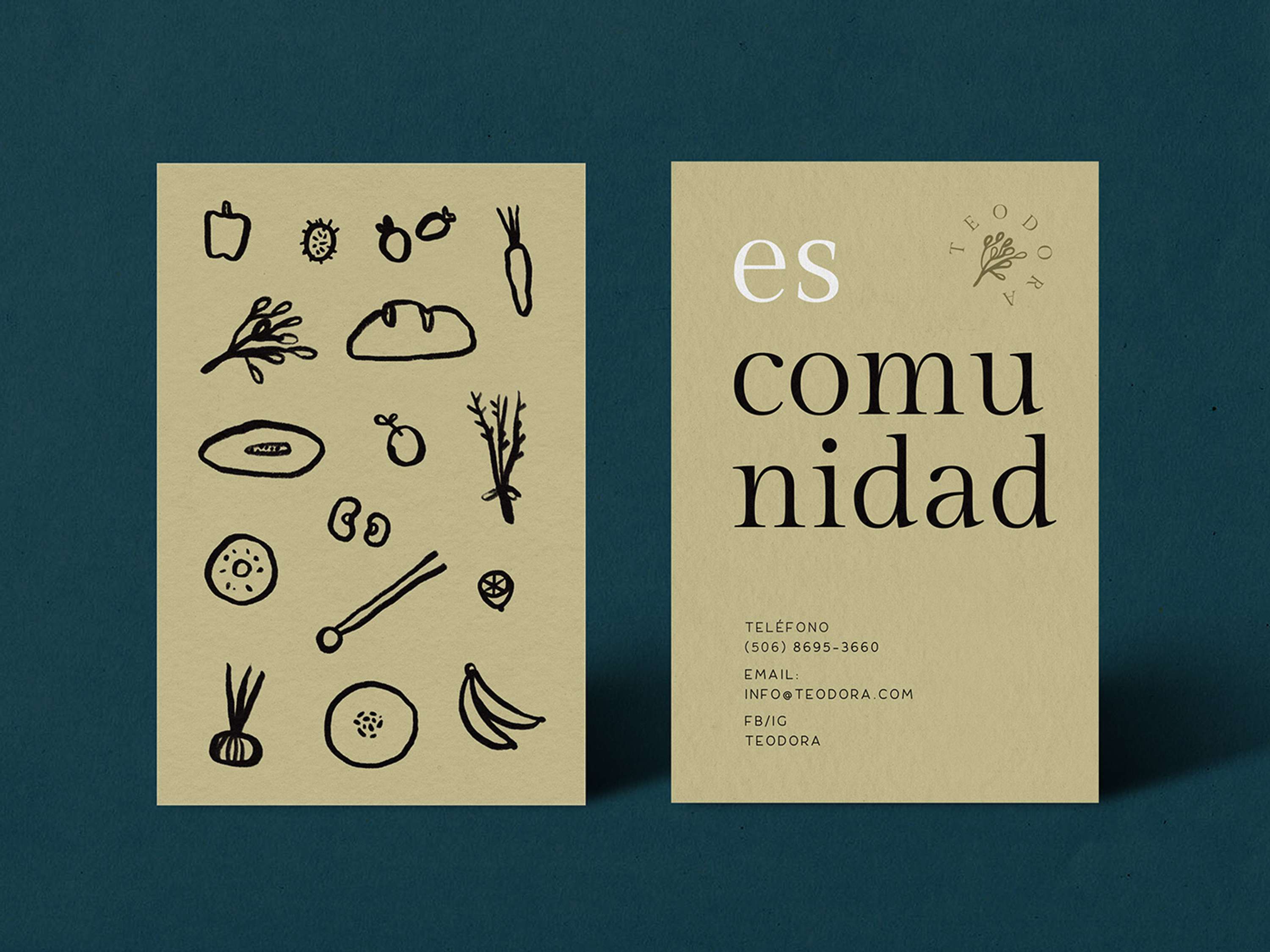 Teodora: Branding by Monica Andino