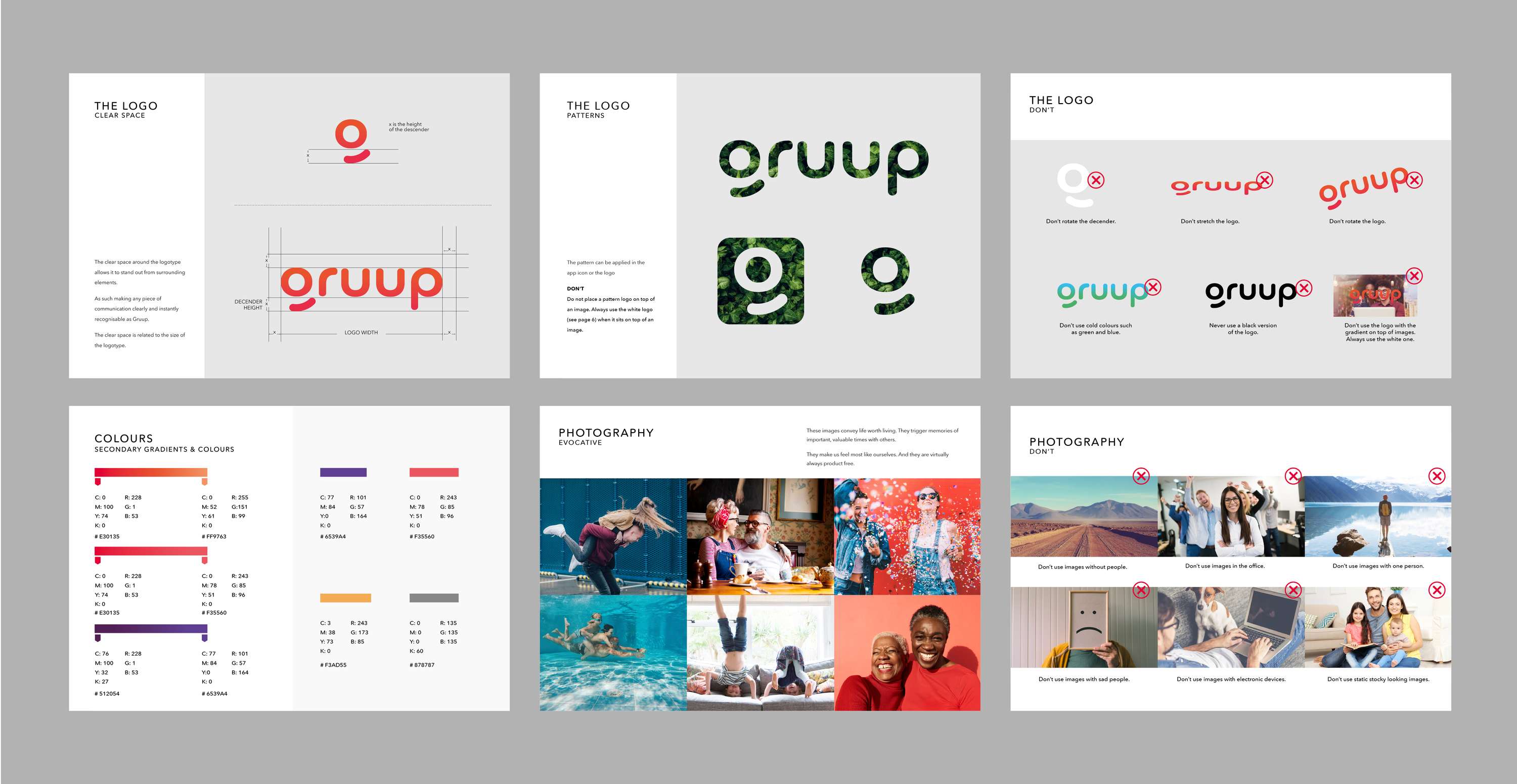Gruup - Branding by Kara-Jessica Mallett