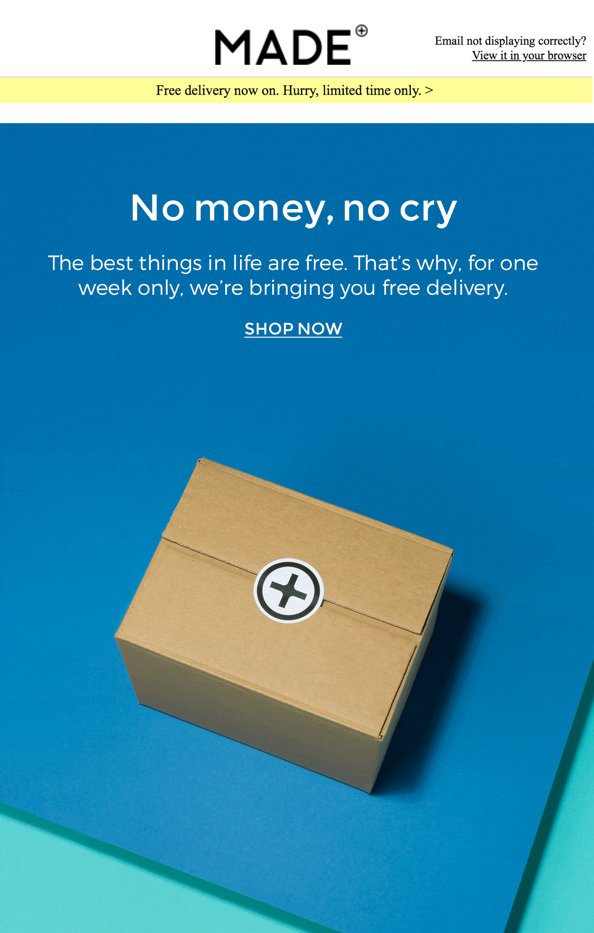 MADE.COM Free Delivery Creative - Stop-motion Animated Gifs by Georgie Lord
