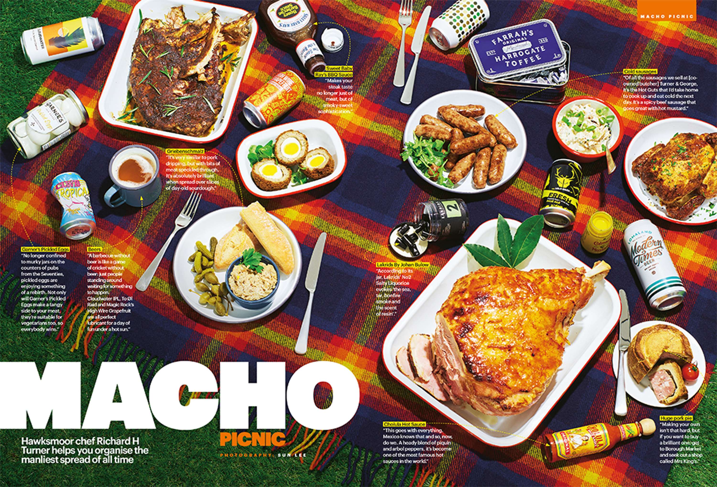 Macho Picnics by Kevin Fay