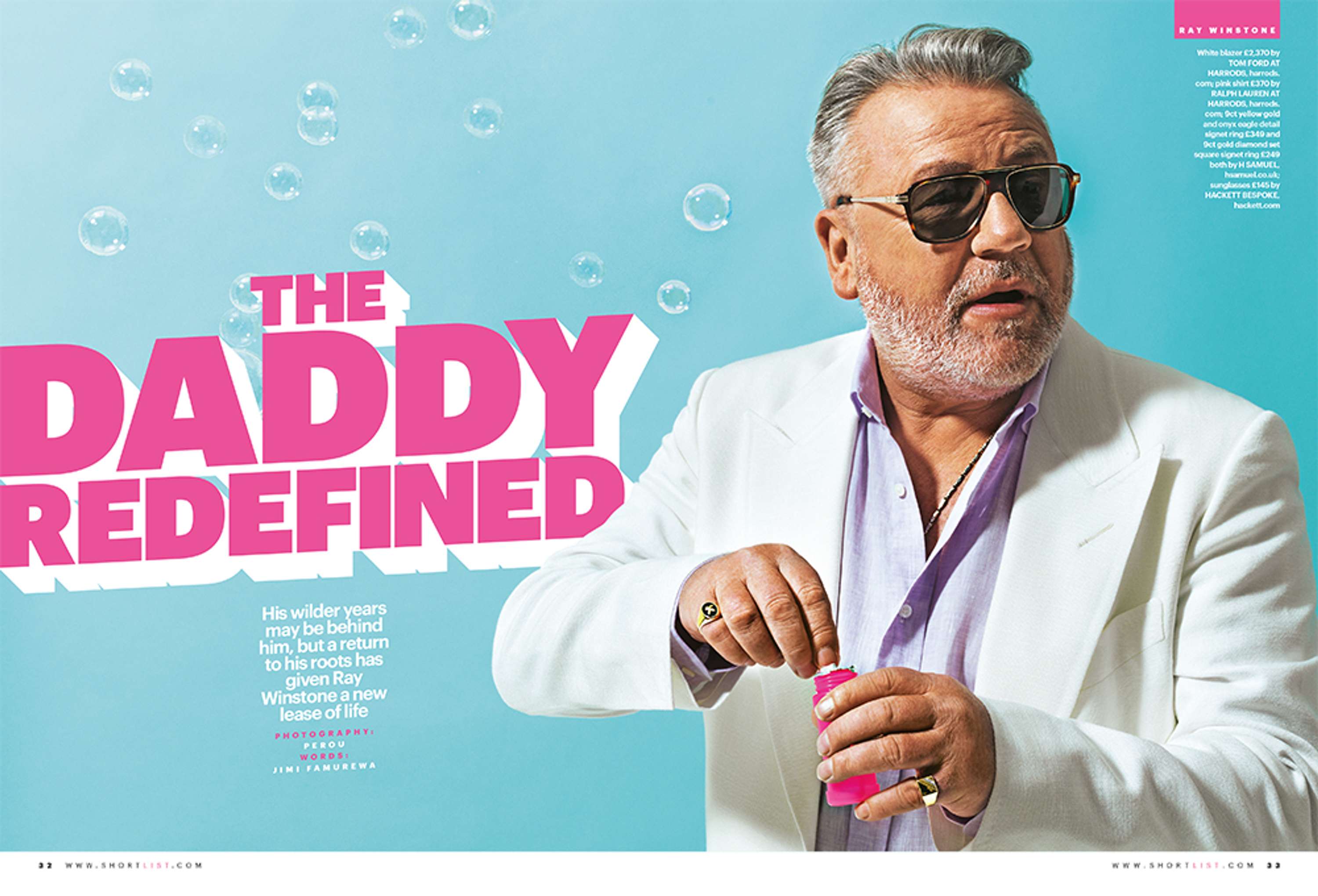 Ray Winstone by Kevin Fay