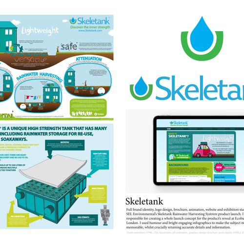 Skeletank - Brand & Launch design | The Dots