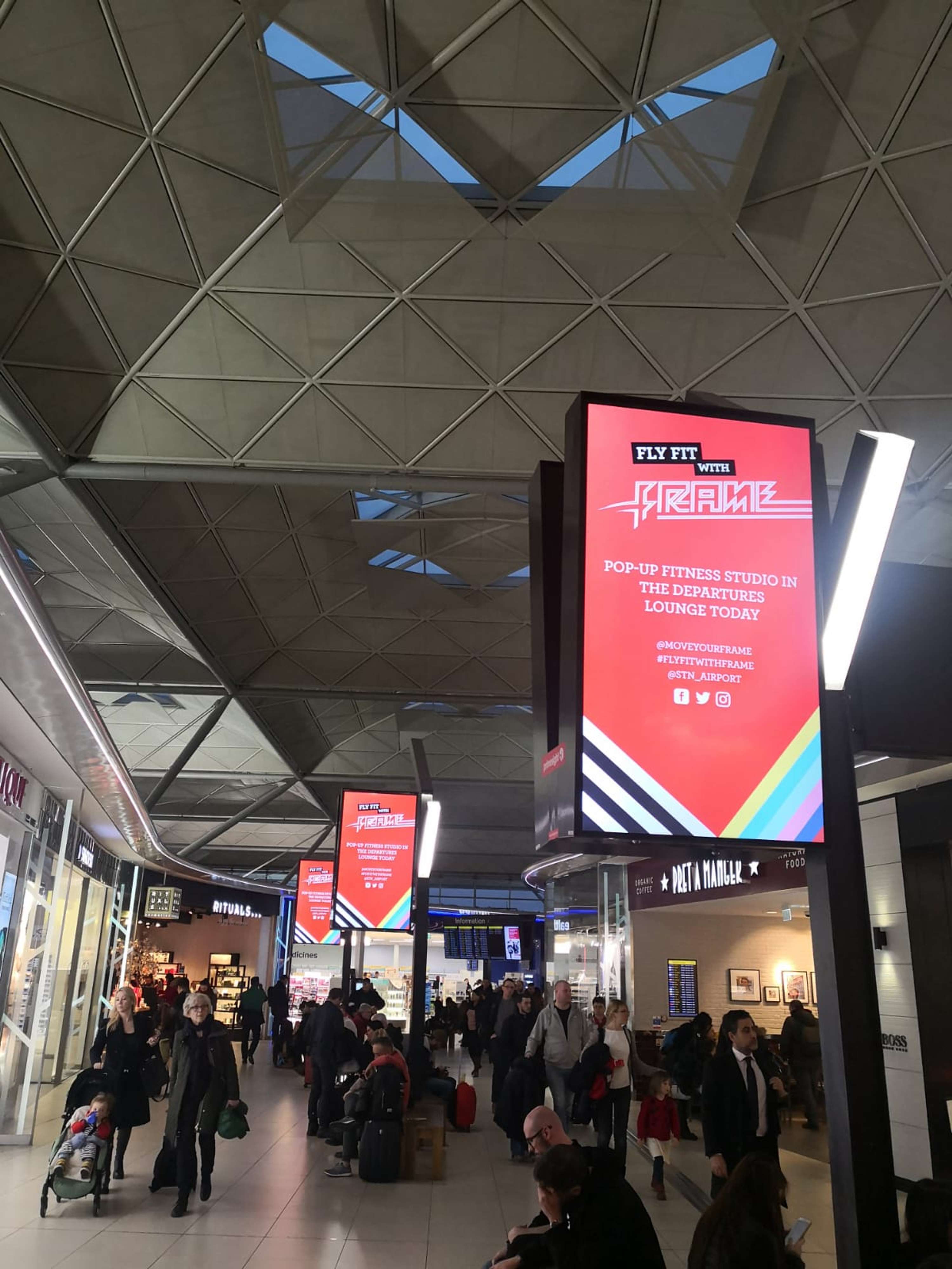 Fly Fit With Frame & Stansted by FRAME
