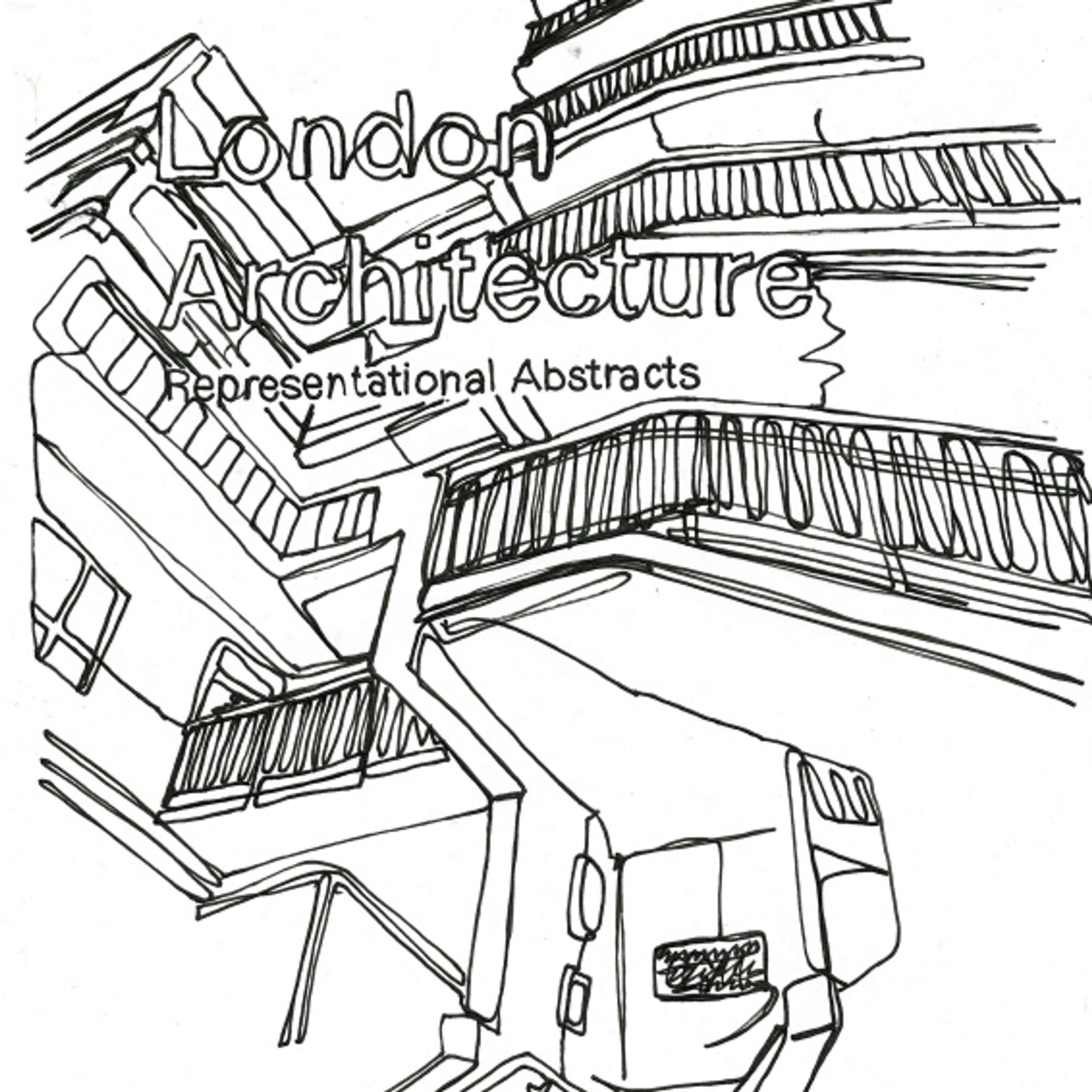 London Architecture -Representational Abstracts by Christopher Medford