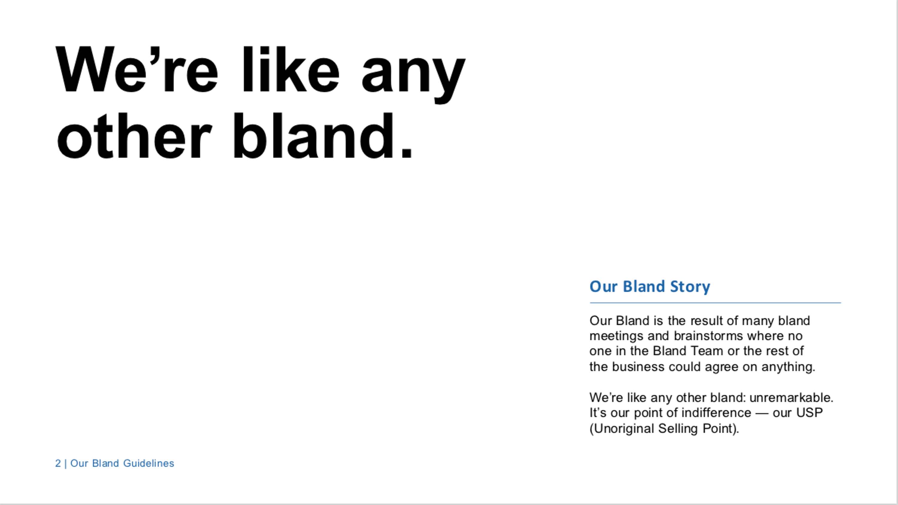 Bland Guidelines by Vikki Ross