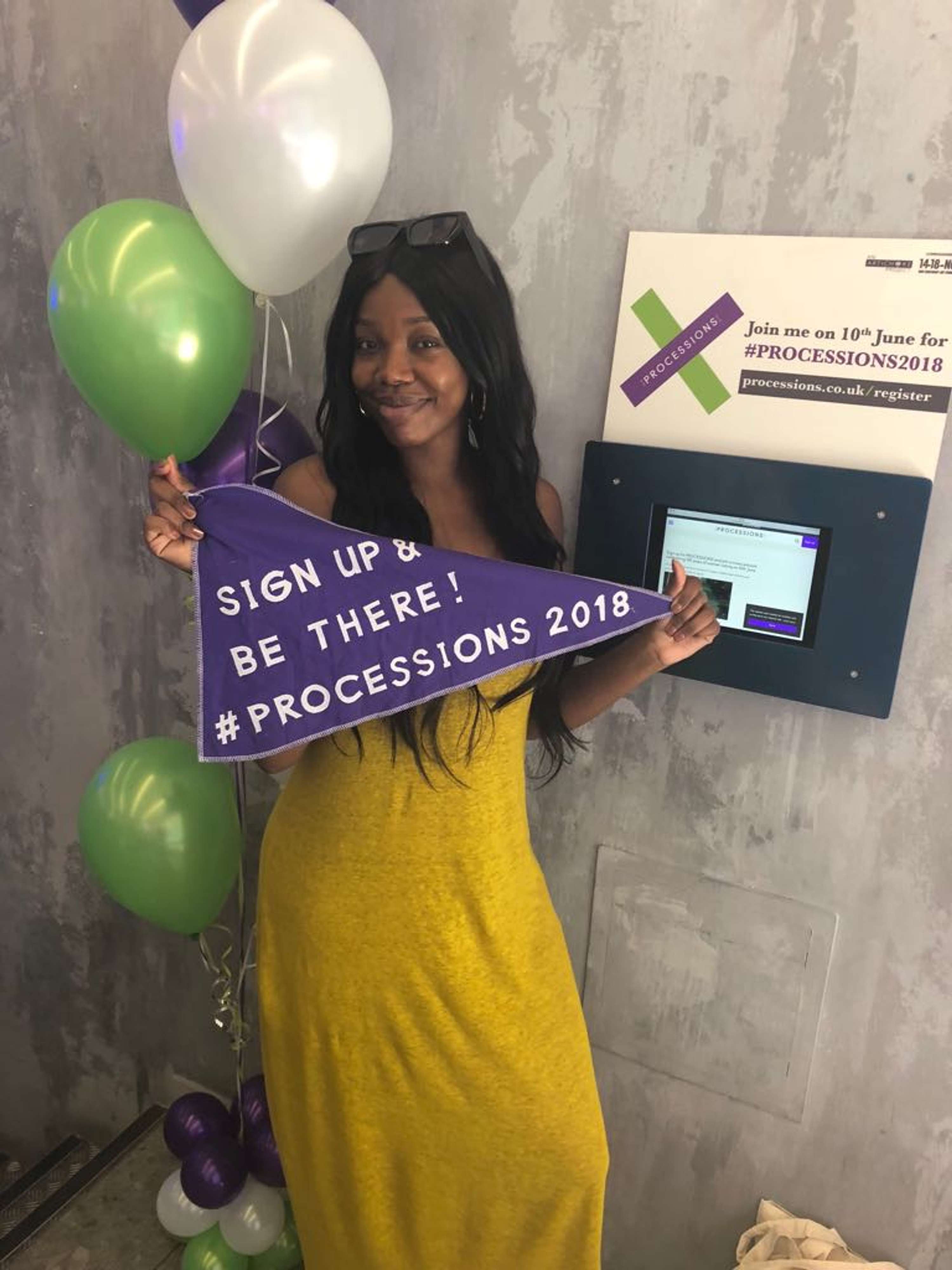 PROCESSIONS 2018 BANNER WORKSHOP by Charlotte Stavrou (Née Williams)