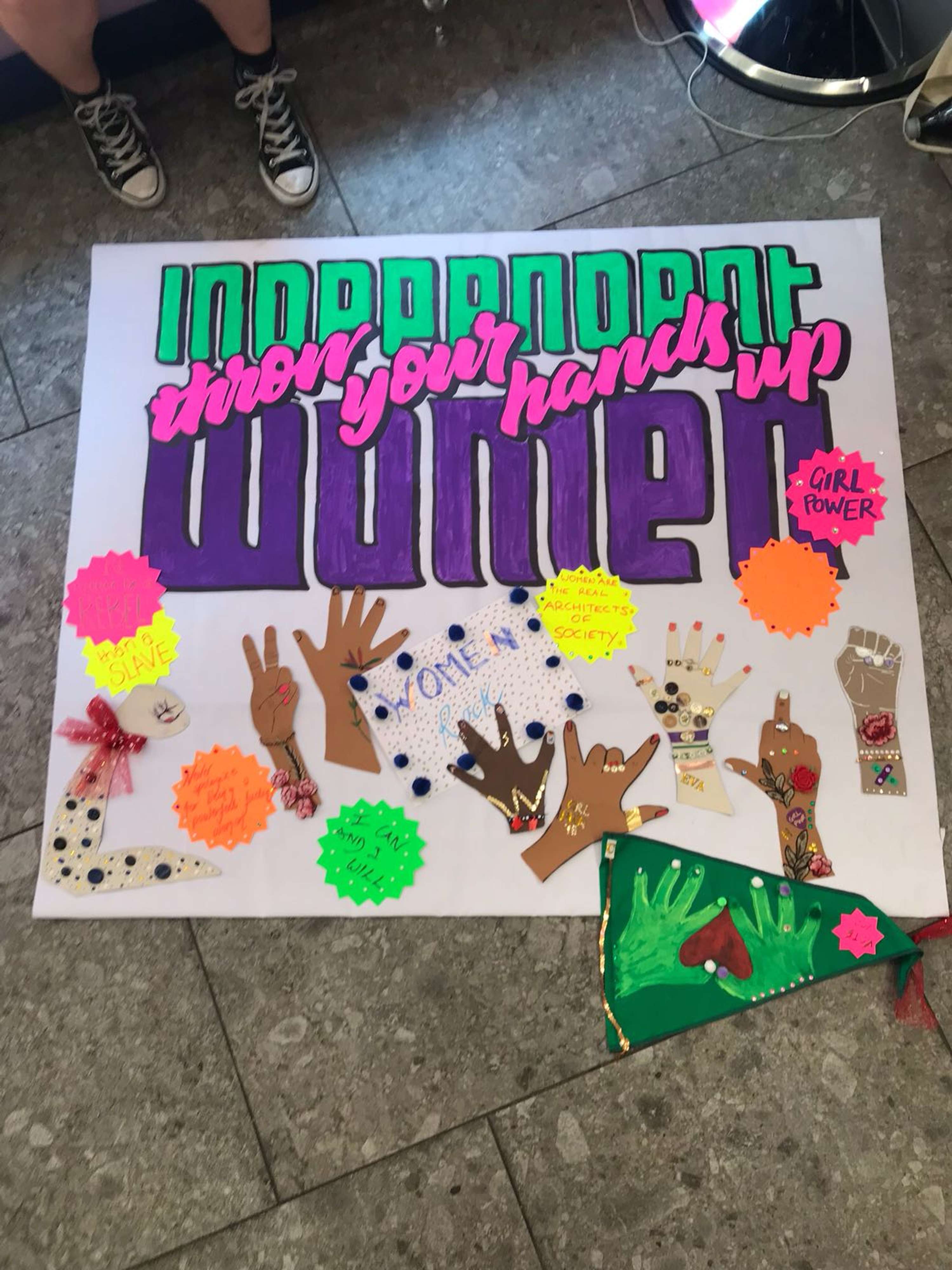 PROCESSIONS 2018 BANNER WORKSHOP by Charlotte Stavrou (Née Williams)