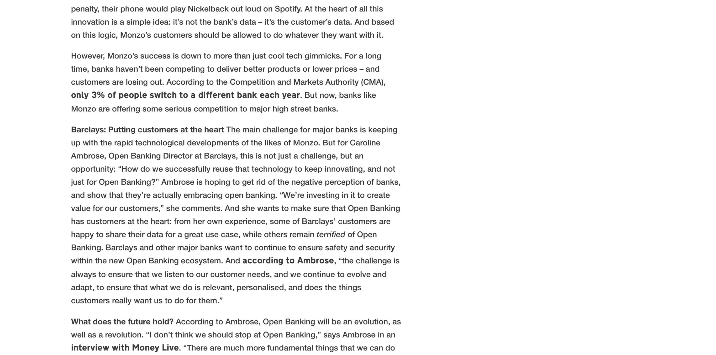Blenheim Chalcot: Open Banking: The transparency revolution in finance by Caroline Roseberry Koktvedgaard