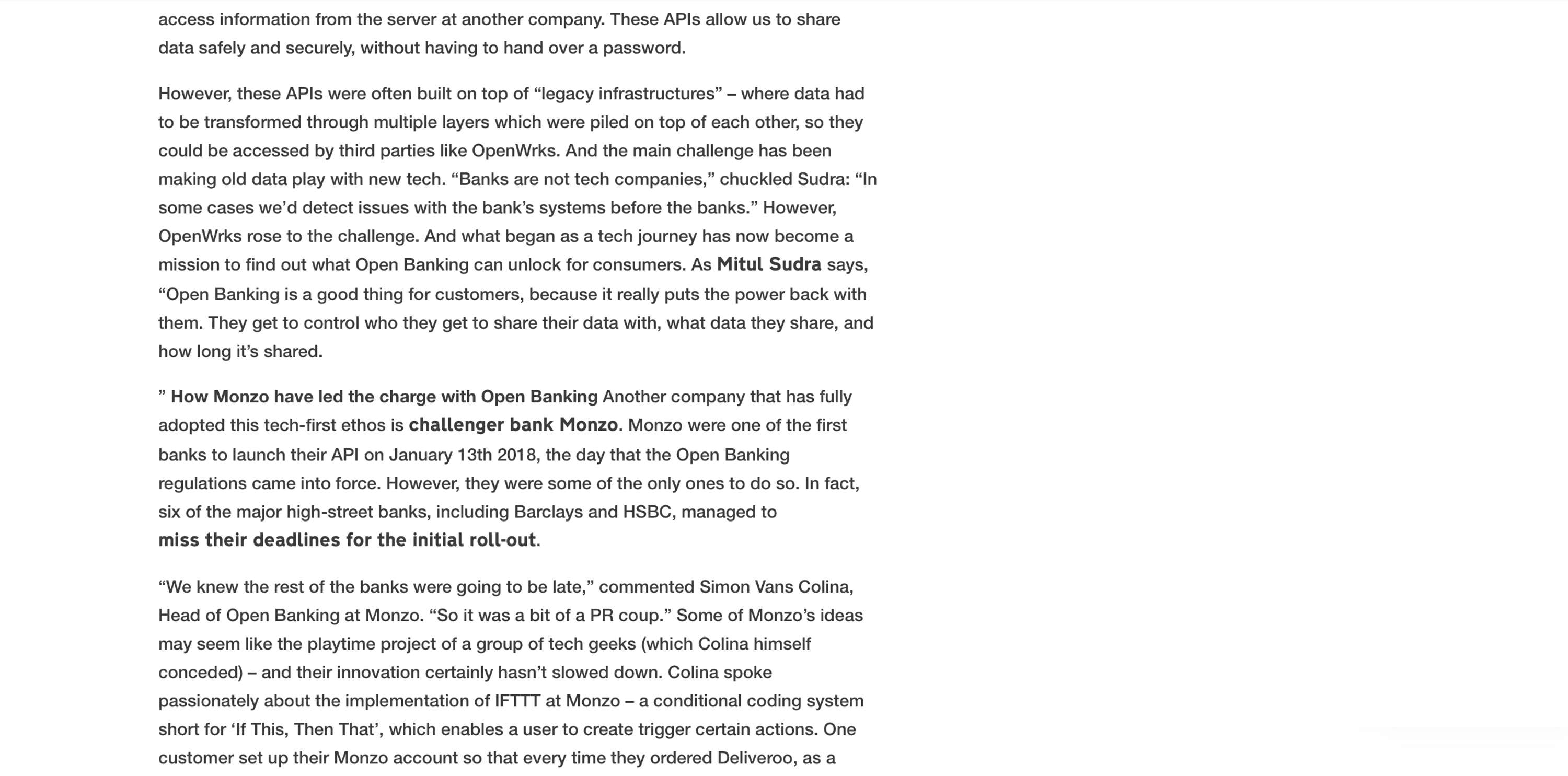 Blenheim Chalcot: Open Banking: The transparency revolution in finance by Caroline Roseberry Koktvedgaard