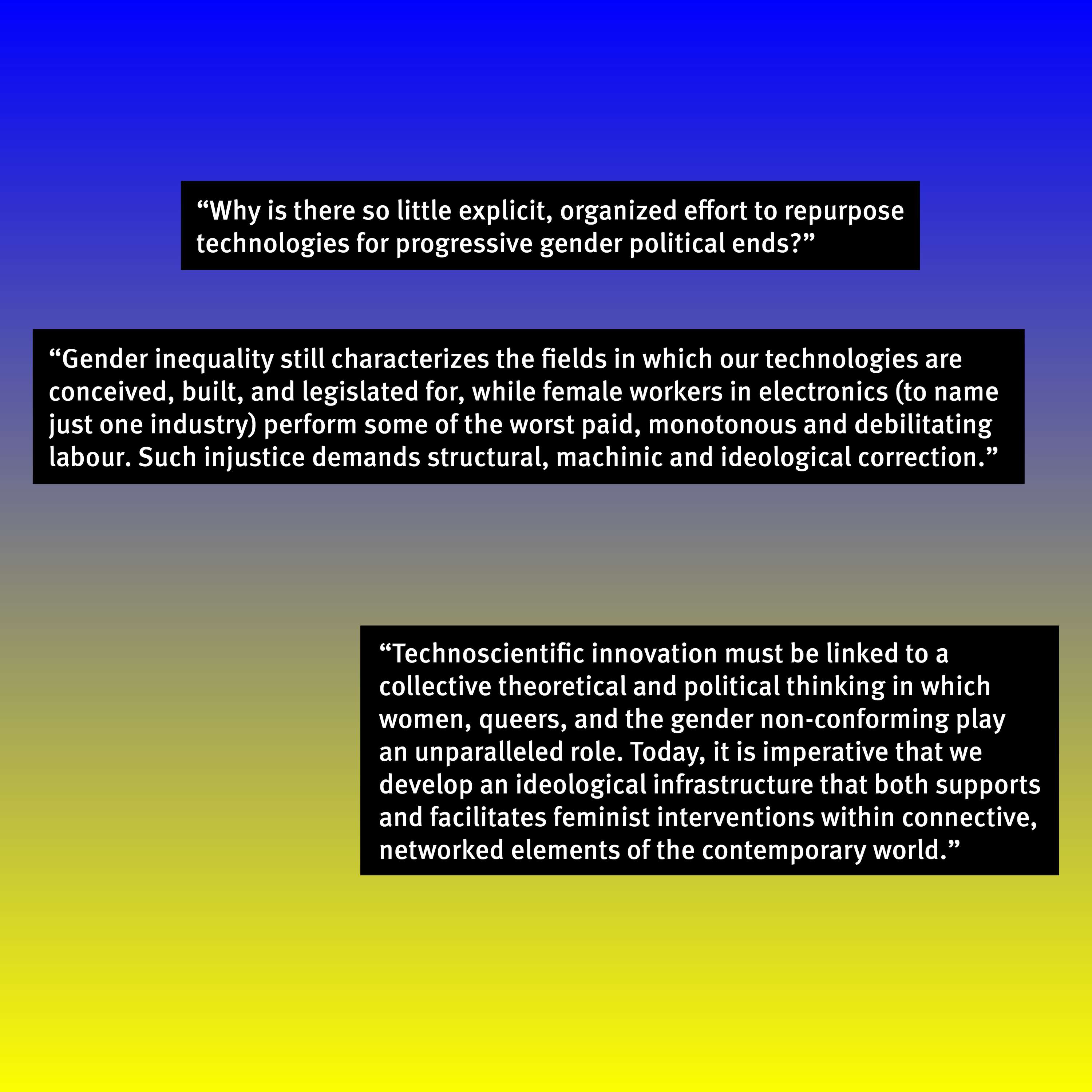Equality Technologies by Luisa Charles